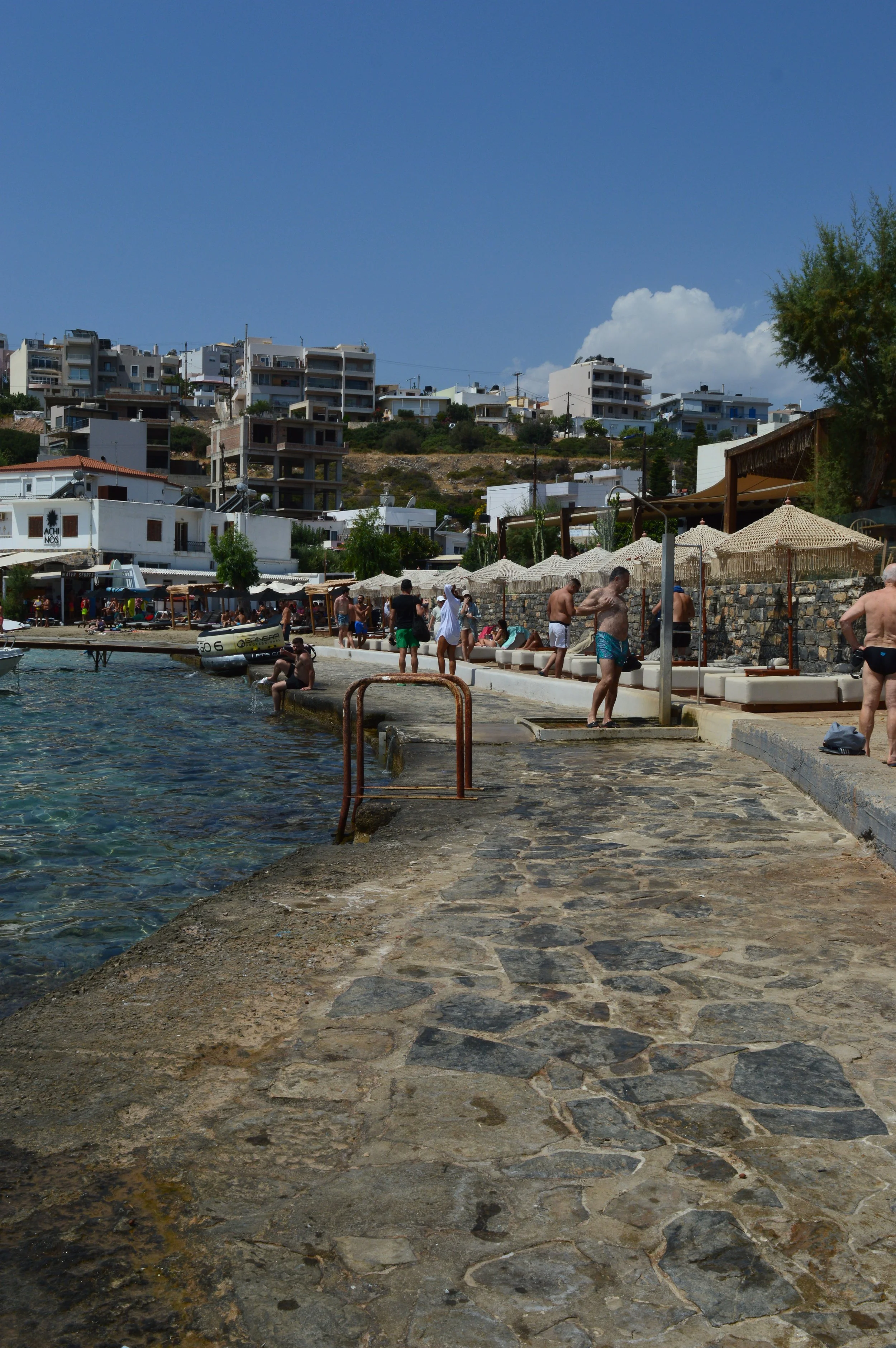 Ammoudi beach August