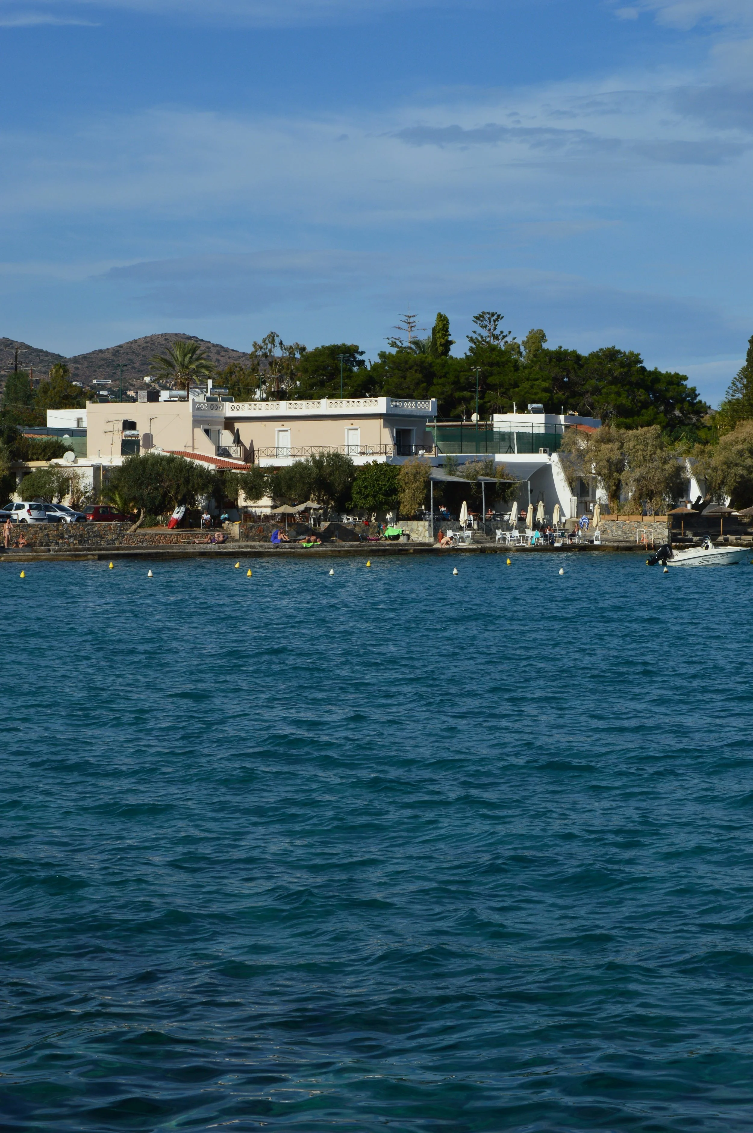Ammoudi beach Polidoras cafe