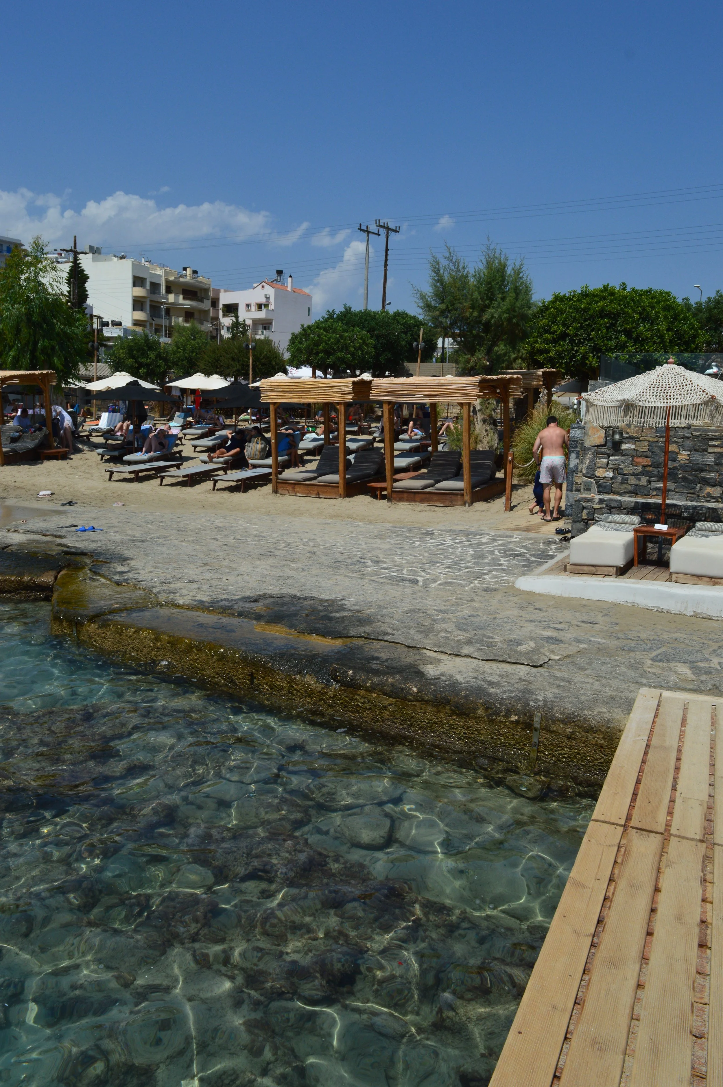 Ammoudi beach August