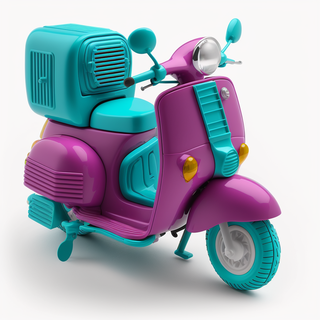 thetoycoach_toy_vespa_that_is_magenta_teal_and_purple_with_a_ba_515e231e-2664-40fd-b888-b25aae126912.png