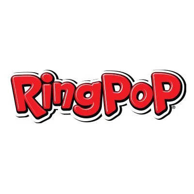 Ring Pop logo in red and black text on a white background