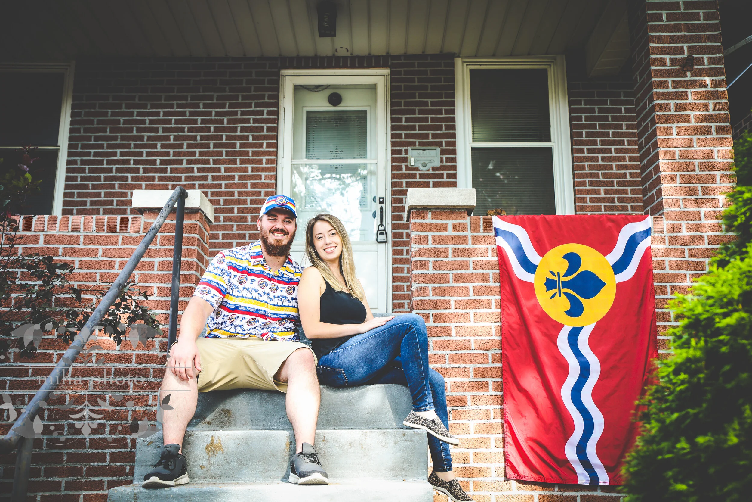  Homeownership looks good on these two ;) 
