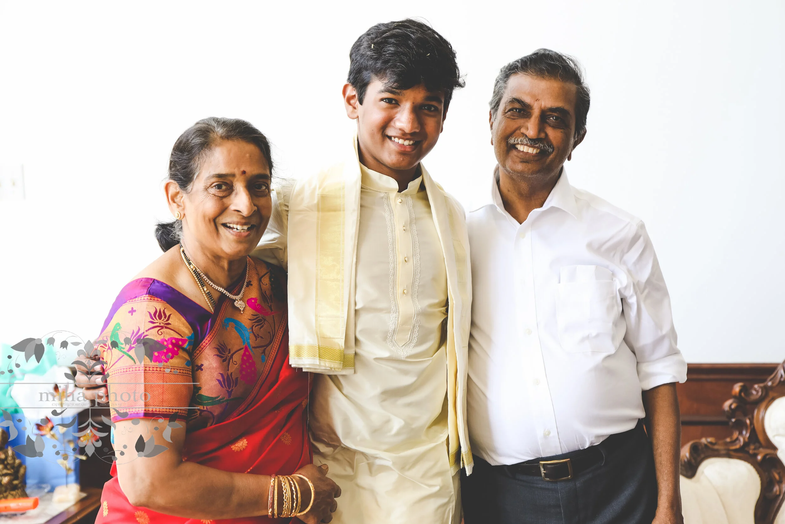  Even though grandpa is not a huge fan of being photographed, he couldn’t hide his giant smile on this day! 