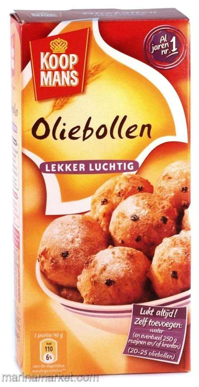 This is a package mix you can use to make your oliebollen