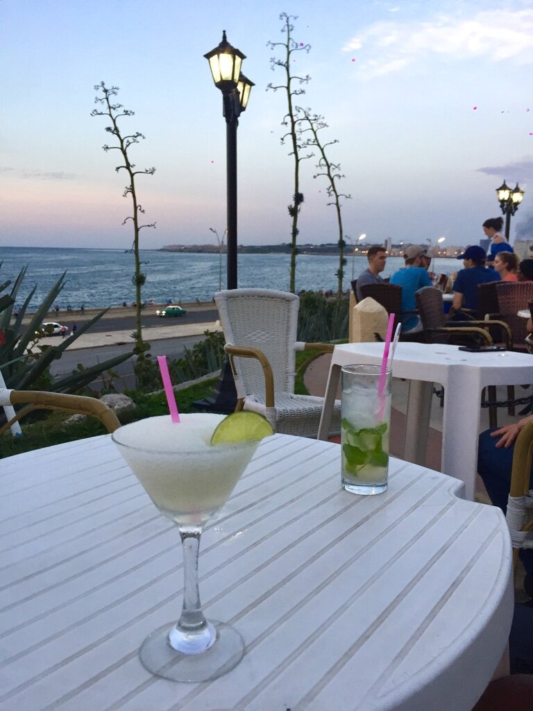 Mojito and daiquiri in Cuba
