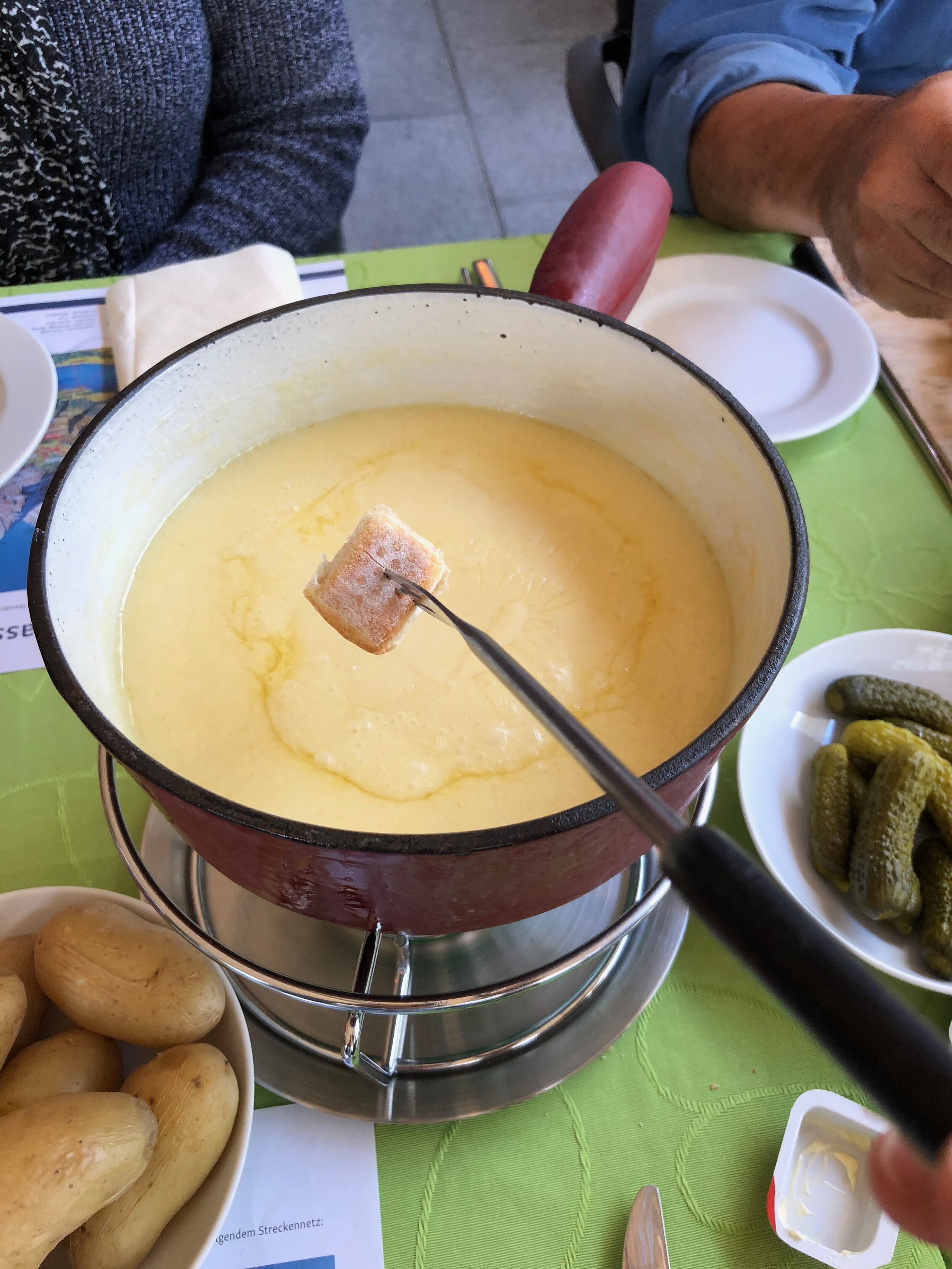 Fondue in Switzerland