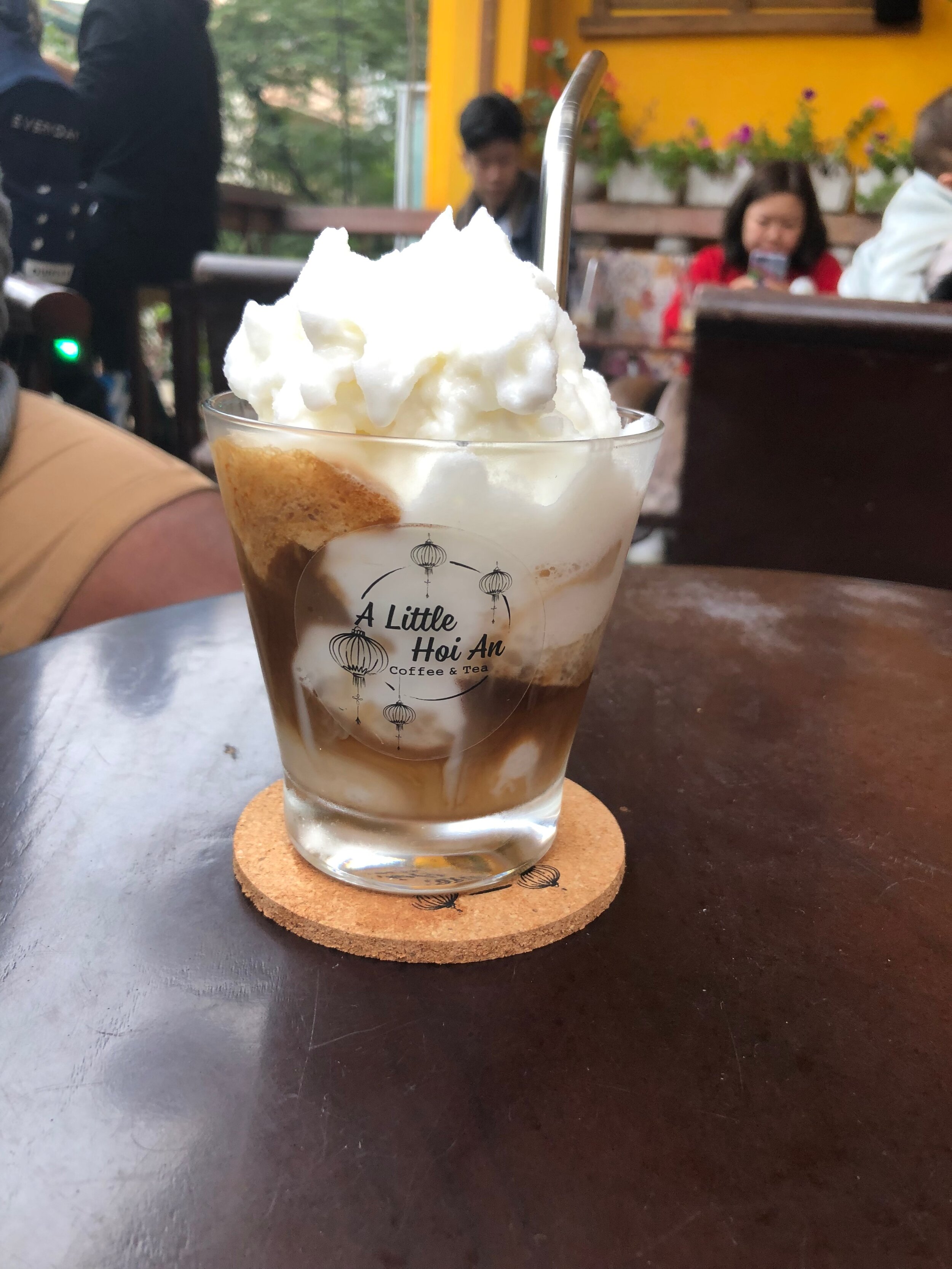 Coconut coffee in Vietnam