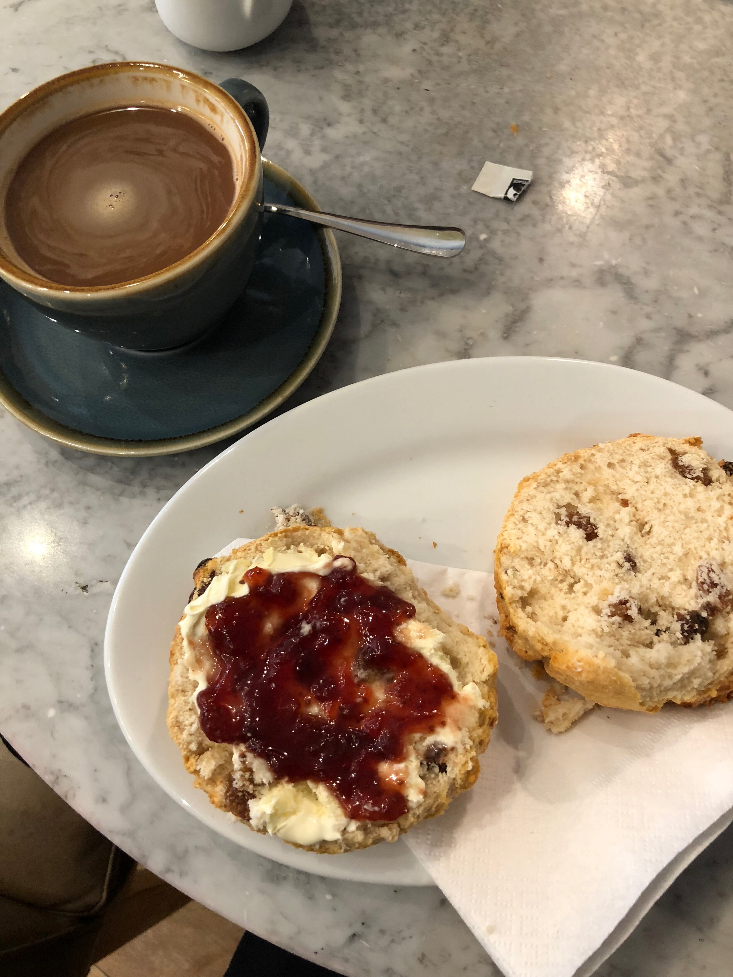 Scones in England
