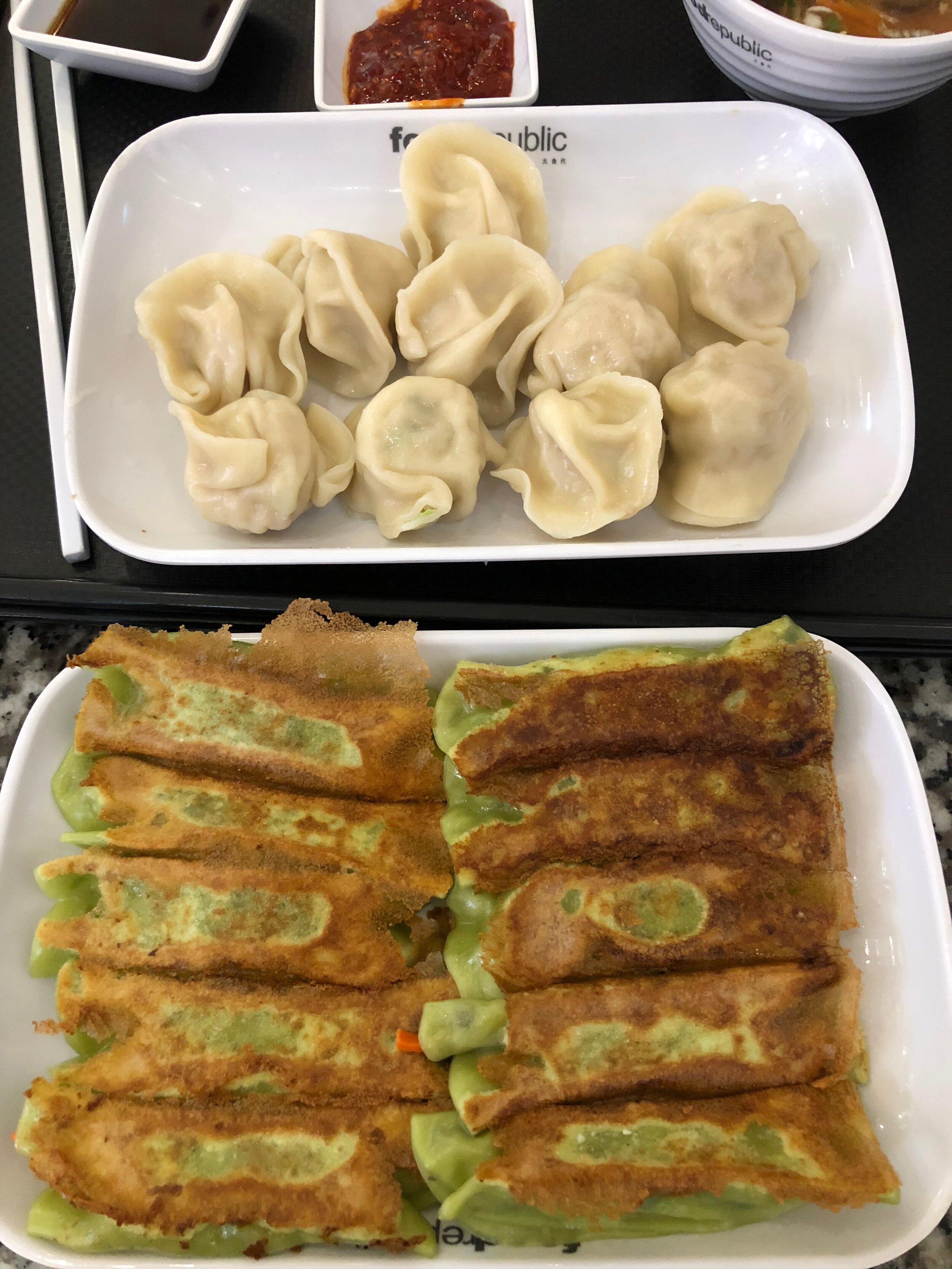 Dumplings in Hong Kong