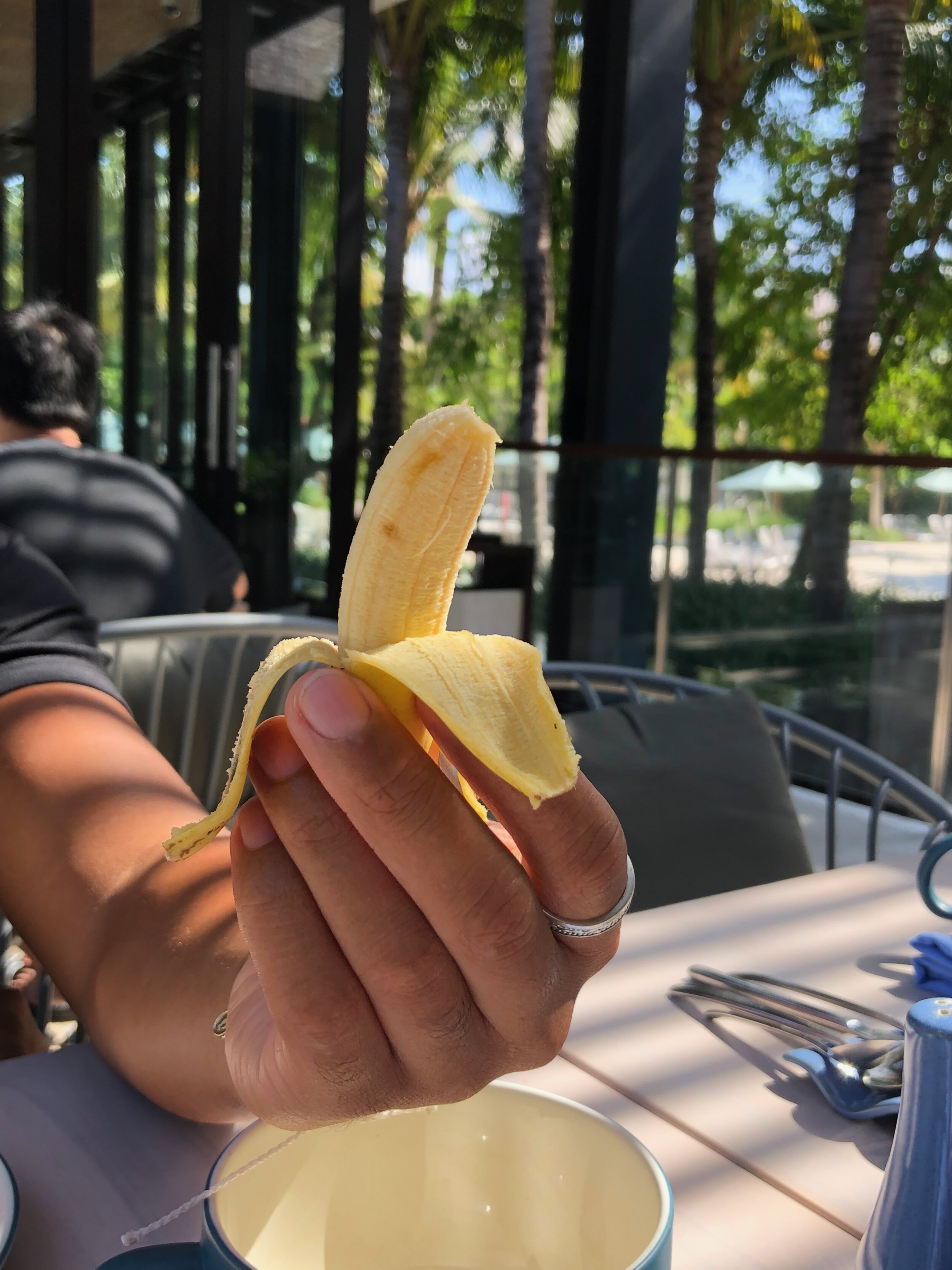 World's smallest banana in Bali