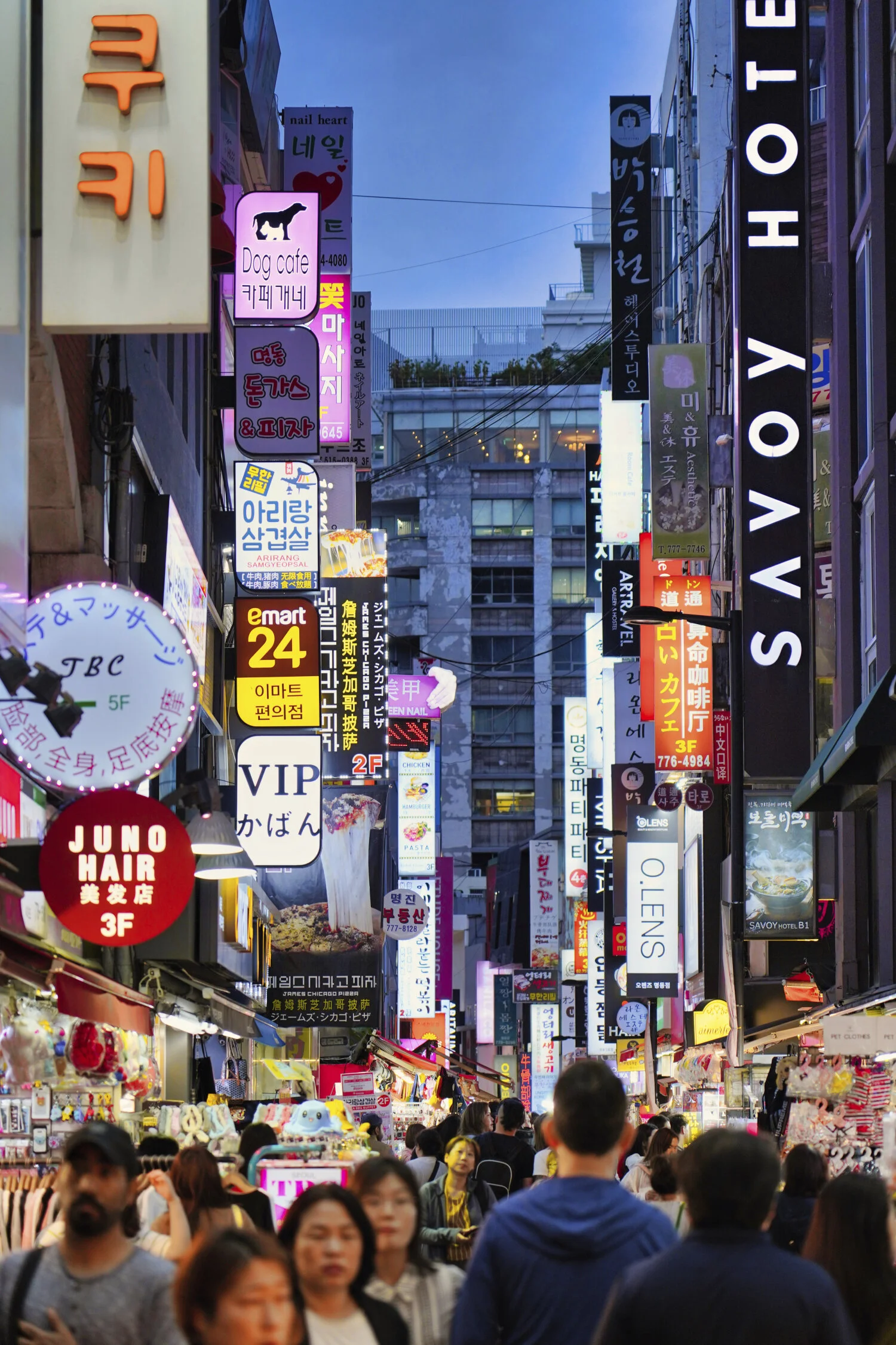 Myeongdong by night 