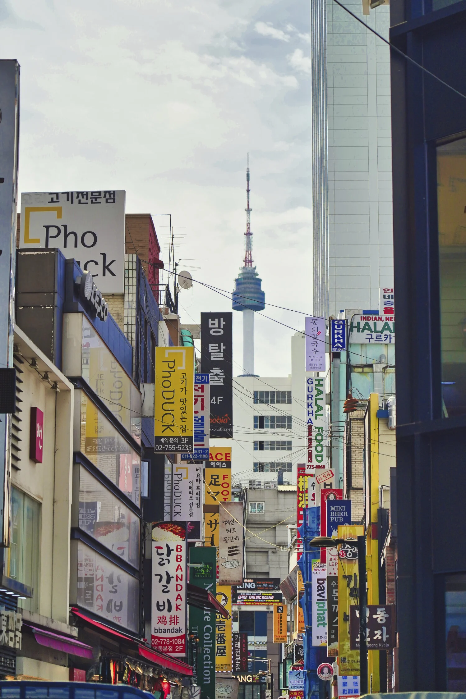 Myeongdong  by day