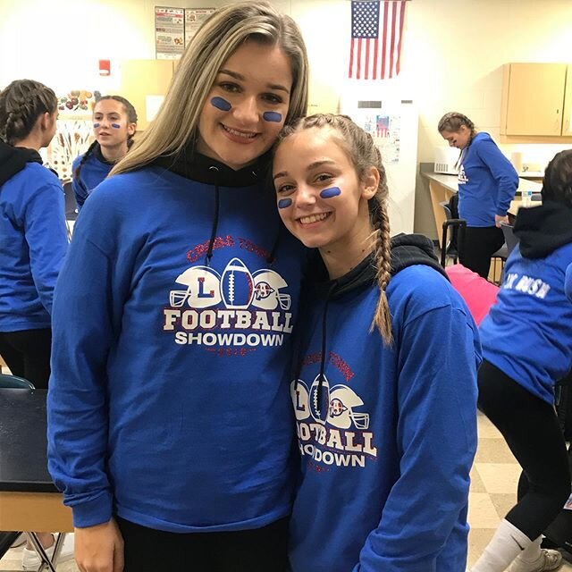 the rivalry WILL live on... these crosstown showdown shirts from last year are so cute, wait until you see the ones coming out next week! #lakesvsantioch #crosstownshowdown
