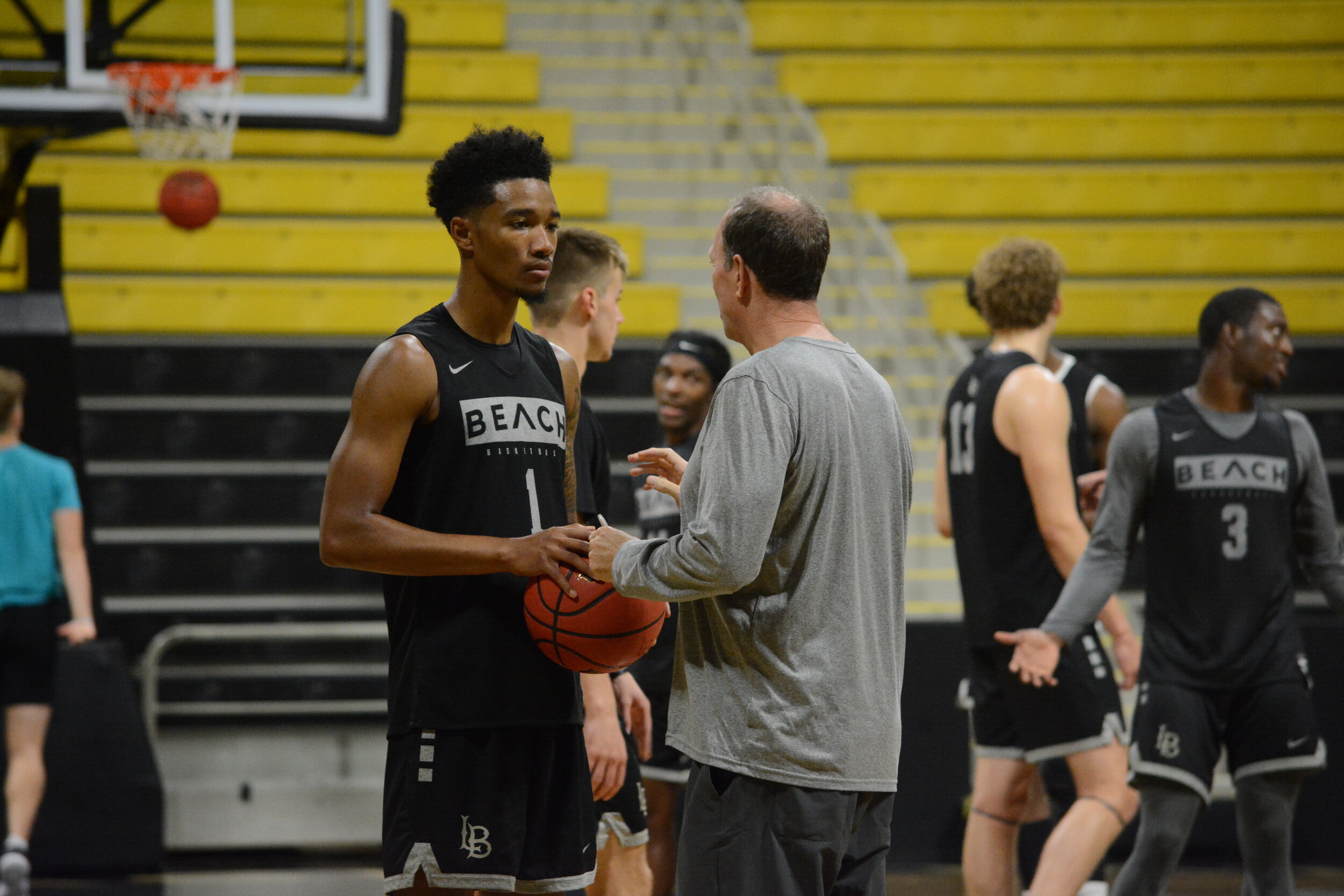 Long Beach State Men's Basketball Practice