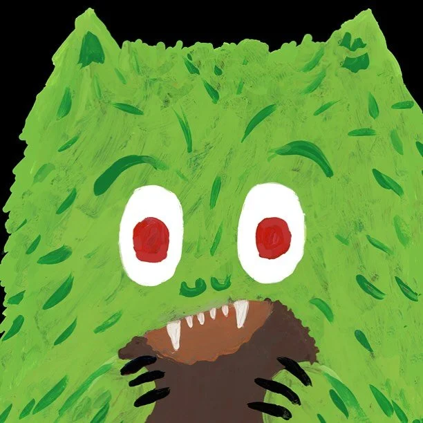 Guess what tomorrow is?&hellip;.stuffing my face with chocolate day!
#halloween #trickortreat #halloweenmonsters #monsters #reesespeanutbuttercups #greenmonster #illustrationartists #terrifrykasuba