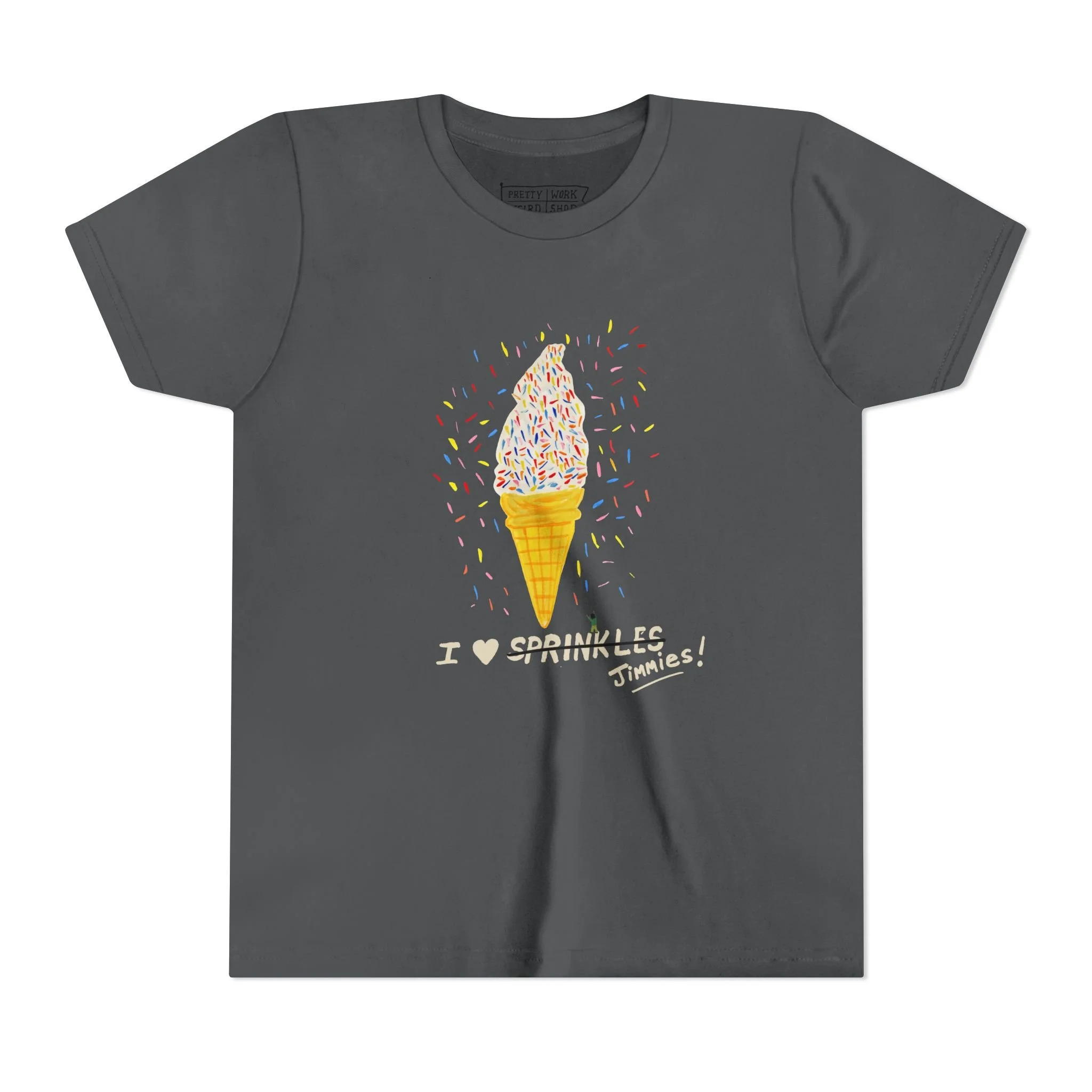 Scoops - Sprinkles vs Jimmies Youth T‑Shirt