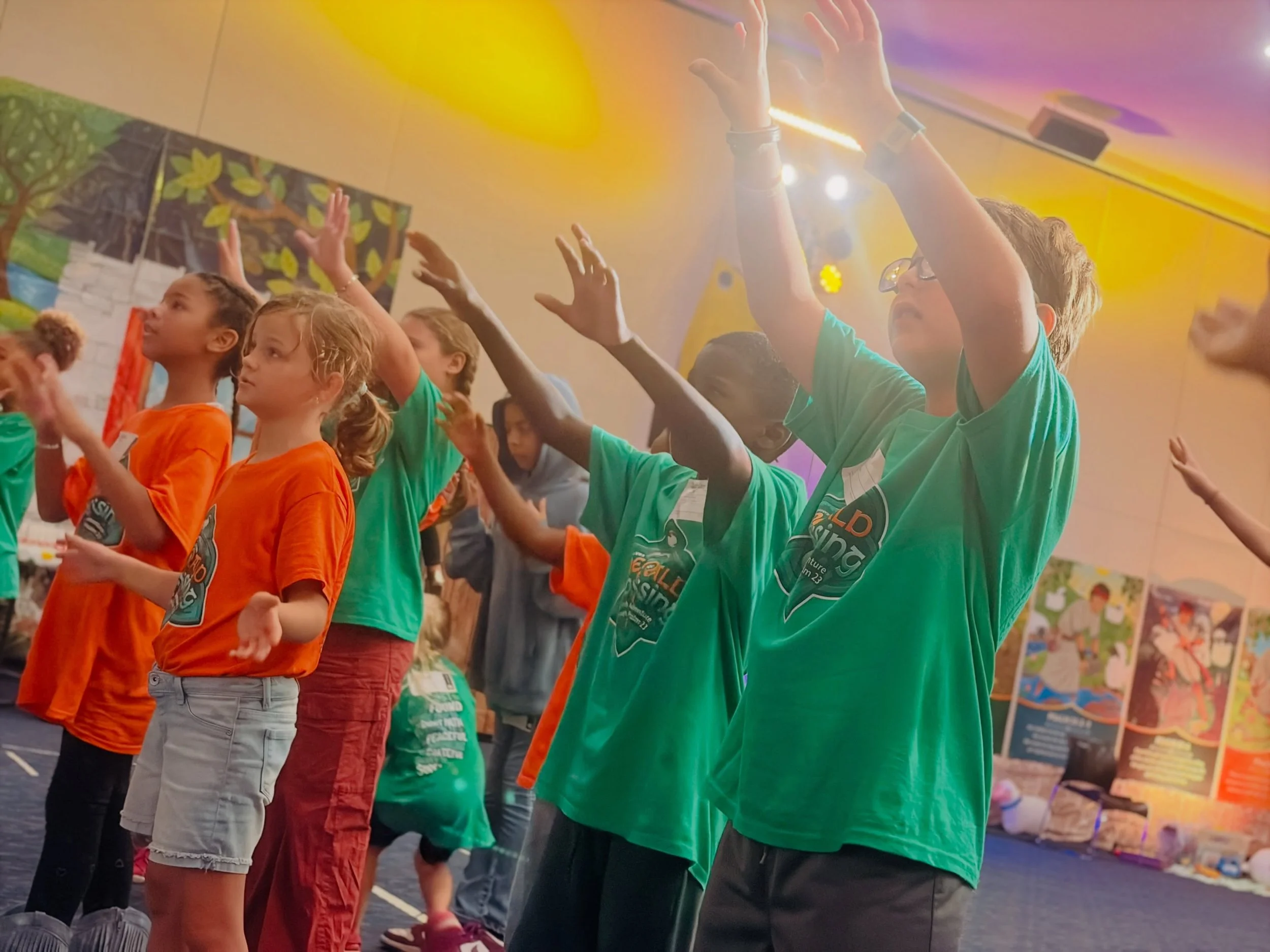 🍶 VBS DAY 4 🍶
&ldquo;You prepare a table before me in the presence of my enemies; you anoint my head with oil; my cup overflows.&rdquo;
Palm 23:5
Today the kids learned that God provides for them in all circumstances and they can choose gratitude o