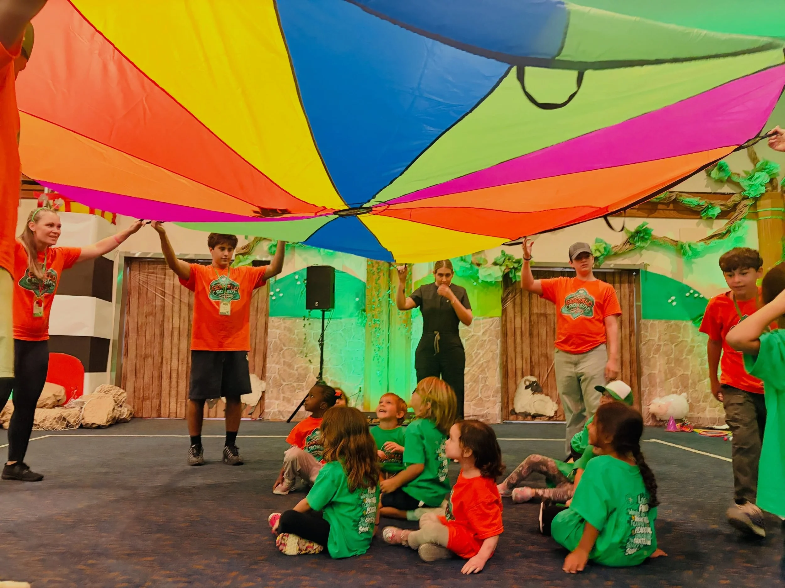 🌱🐕 VBS DAY 2 🐕🌱
&ldquo;He makes me lie down in green pastures.
He leads me beside still waters.
He restores my soul.
He leads me in paths of righteousness for his name&rsquo;s sake.&rdquo;
Psalm 23:2-3

The kids continue to learn about their Grea