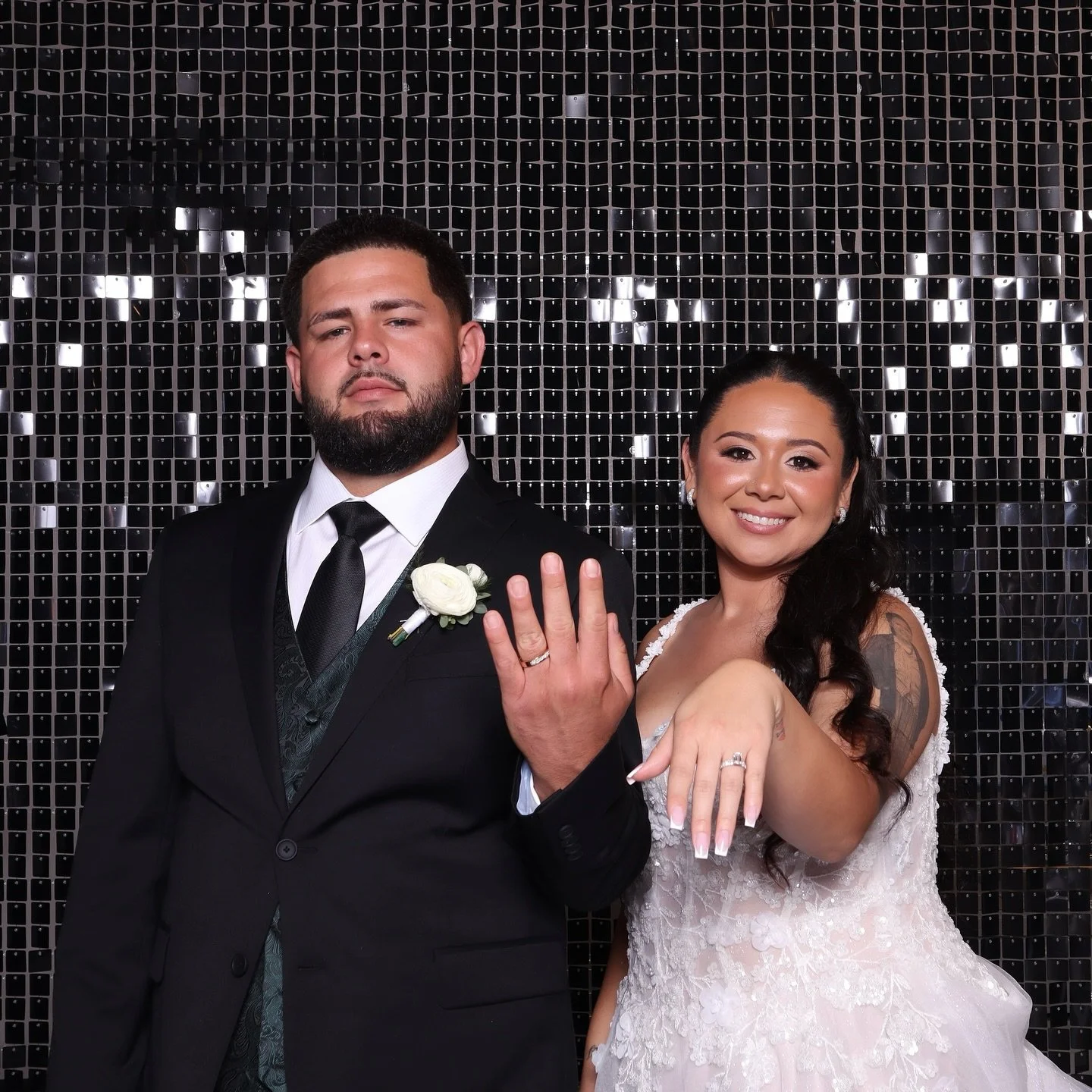 all the moody fall vibes — featuring our black shimmer wall ๐ค