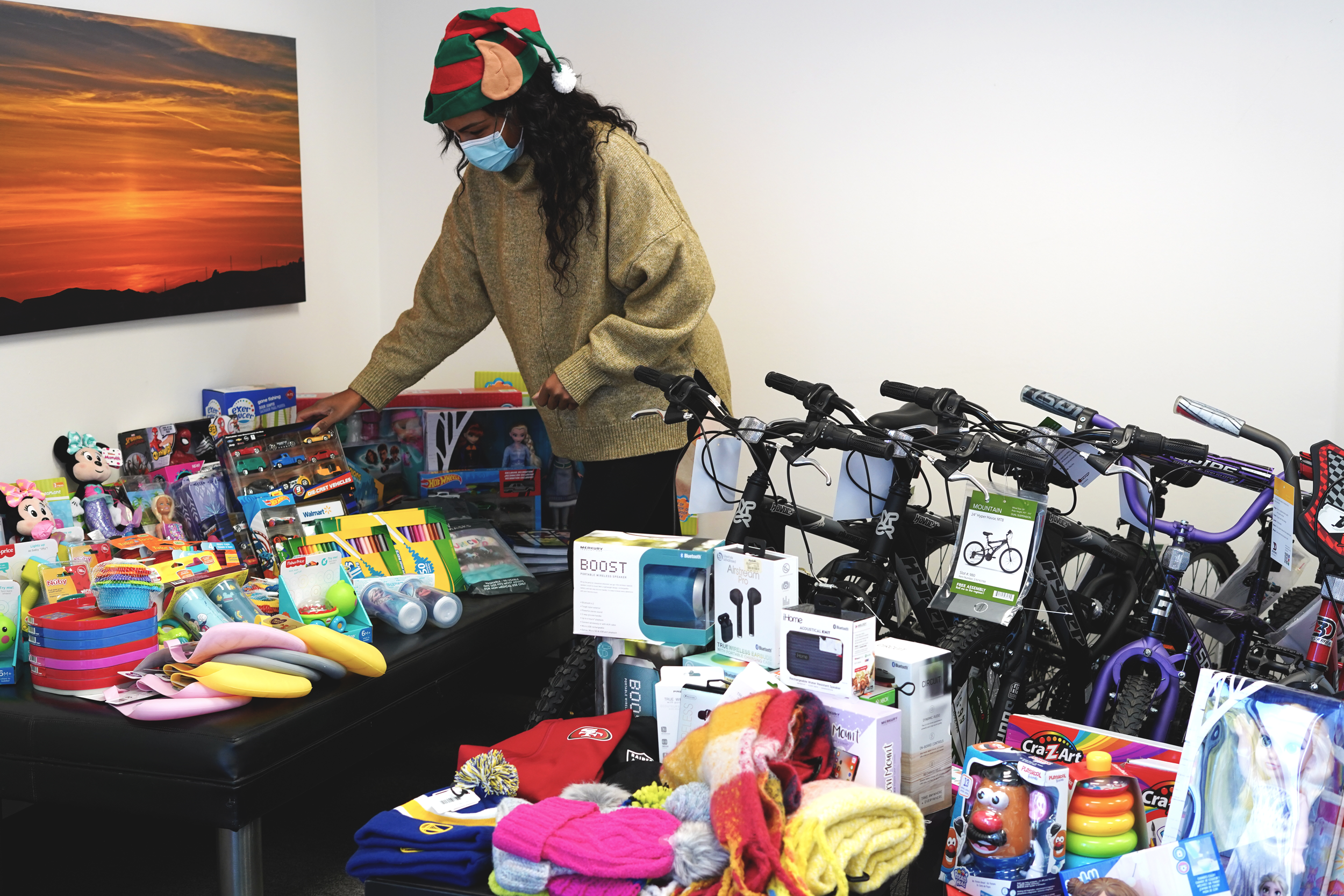 Renee & Toy Drive at CBR Office.png