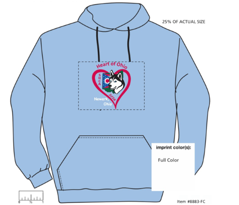 2026 Custom Embroidered Unisex Full Zip Hoodies