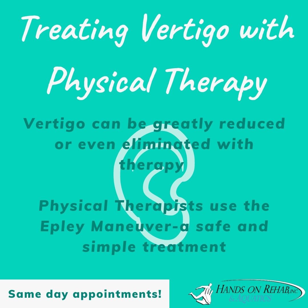 Do you suffer from vertigo? Symptoms can include balance troubles, feeling dizzy, hearing loss, and more. 😰 Fortunately, physical therapy can help! In as little as one session, symptoms can be greatly reduced or resolved!

Schedule an appointment to