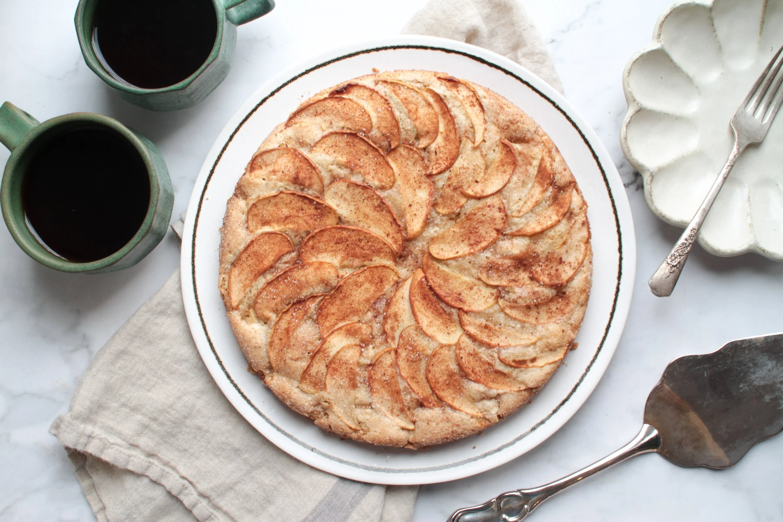 apple cake (gf + df) 