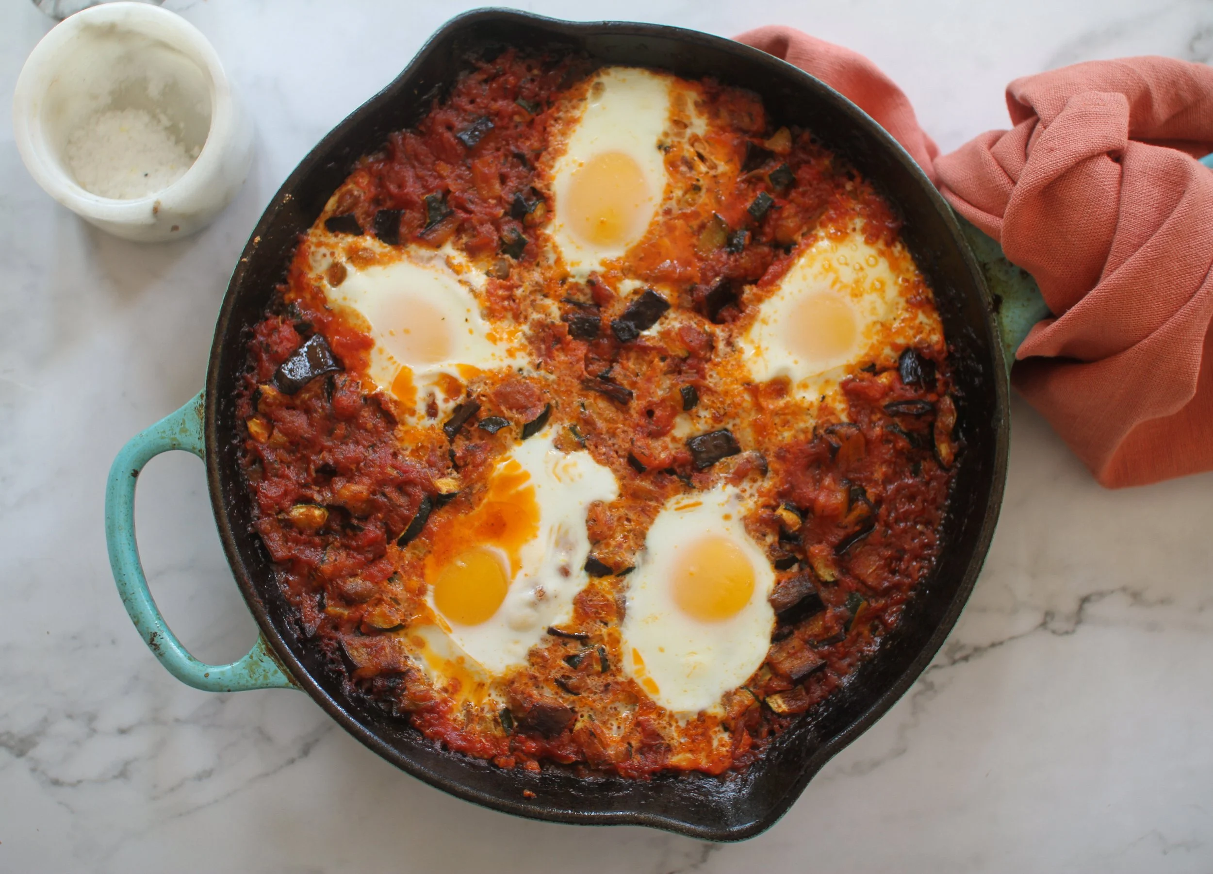 provençal eggs ratatouille 