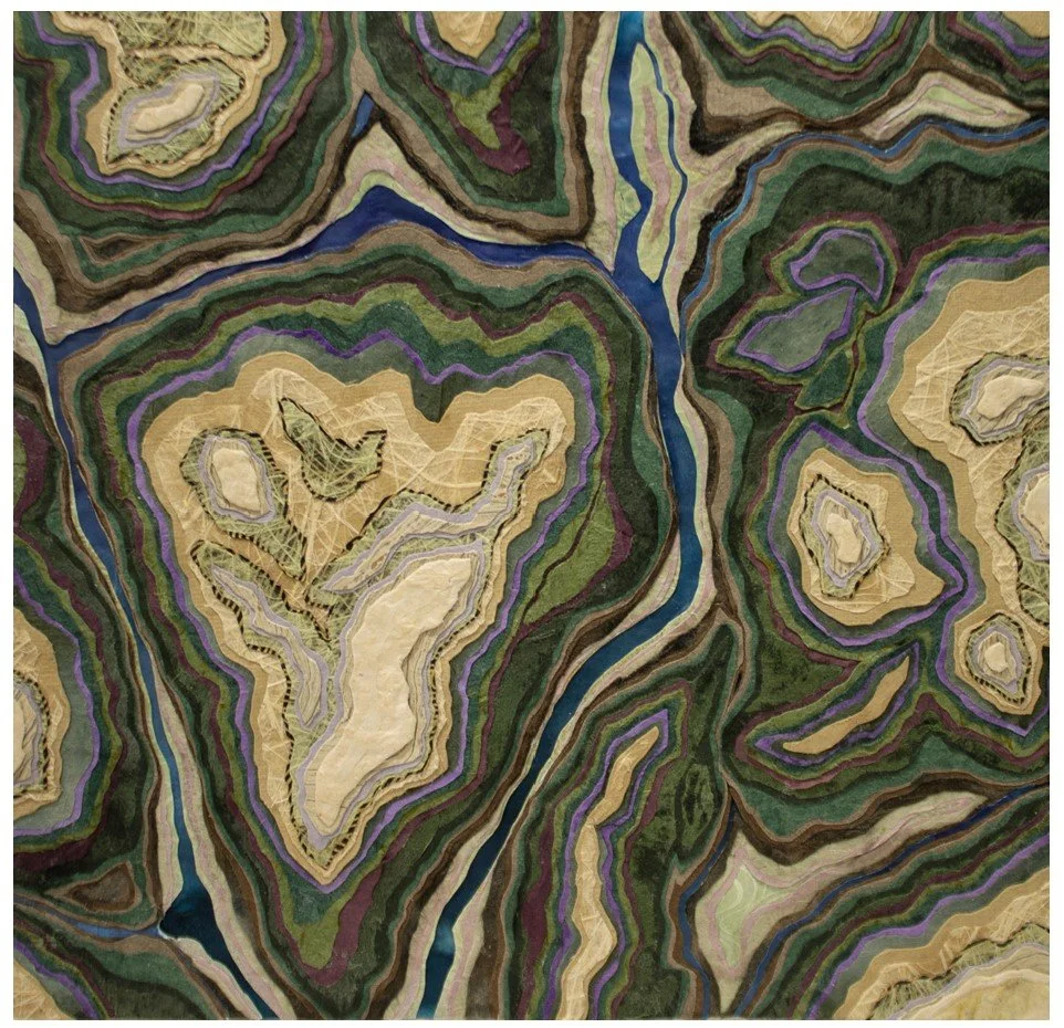 Laura Cannamela
Sautauriski River, 2025 
Layered cut paper relief collage
13.5 x  13.5  x 2 inches framed 
$1200.00 
e-mail for inquiries: lauracanna@gmail.com