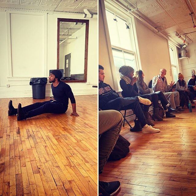We are midway through our intensive with Jim Calder! We are working our way through scenes and impossible games that allow us to lose ourselves and to experience loss.
. 
No one likes to lose, but it is the actors job to risk as much as possible and 