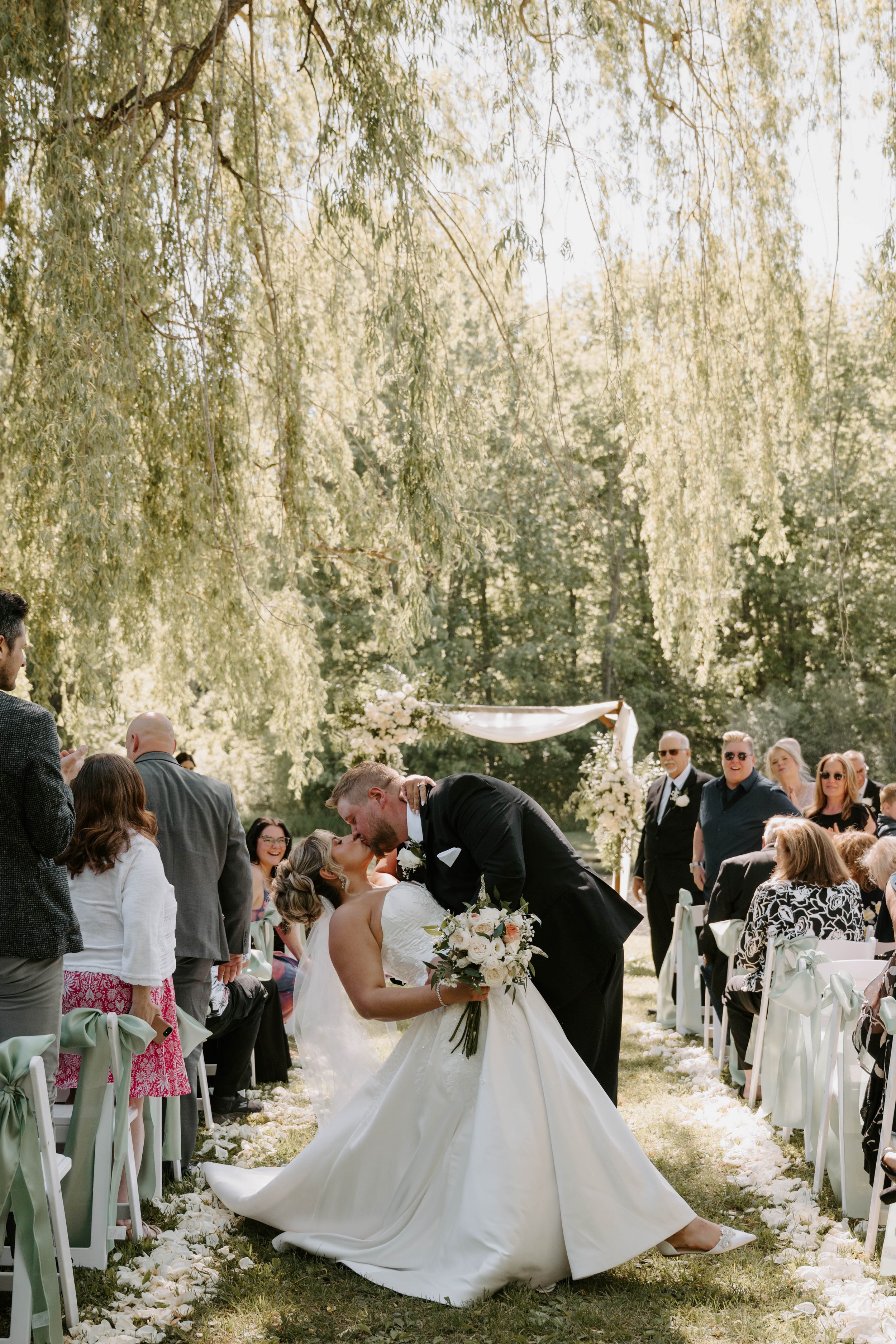 BACKYARD WEDDING - LAPEER, MI | RACHEL + BRAD