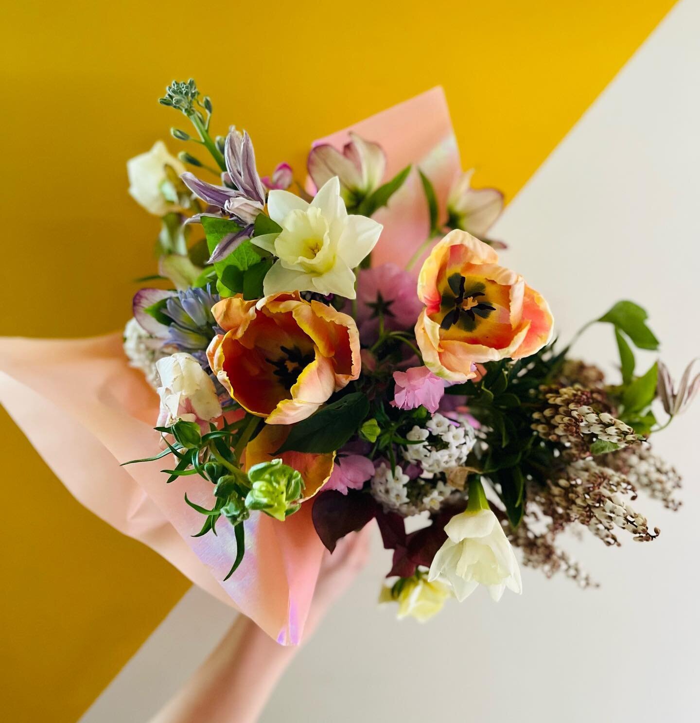 We&rsquo;re so excited to have these beautiful bouquets from @feral_botanical available in the shop tomorrow along with a big ol&rsquo; bake. 
Reminder that we&rsquo;re closed Sunday and Monday this week.

🥐:
Butter 
Chocolate 
Almond
Morning Buns
S
