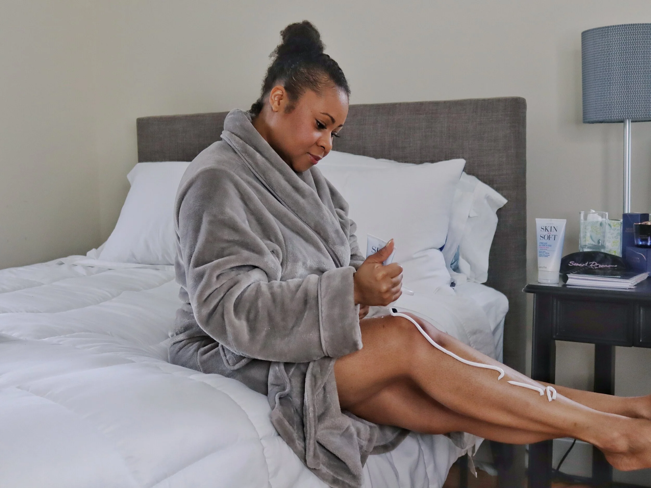 Georgiana Avon Skin So Soft Fresh & Smooth Sensitive Skin Body Hair Removal Cream