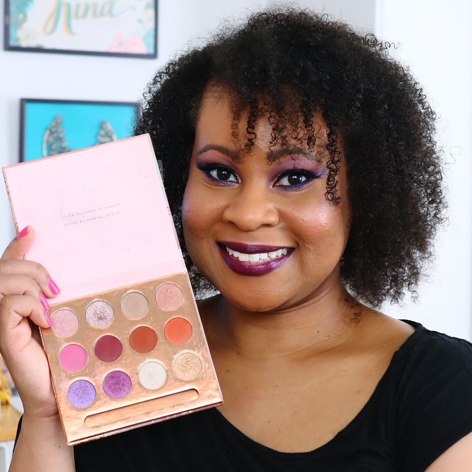 Shades of Purple Cut Crease Eyeshadow