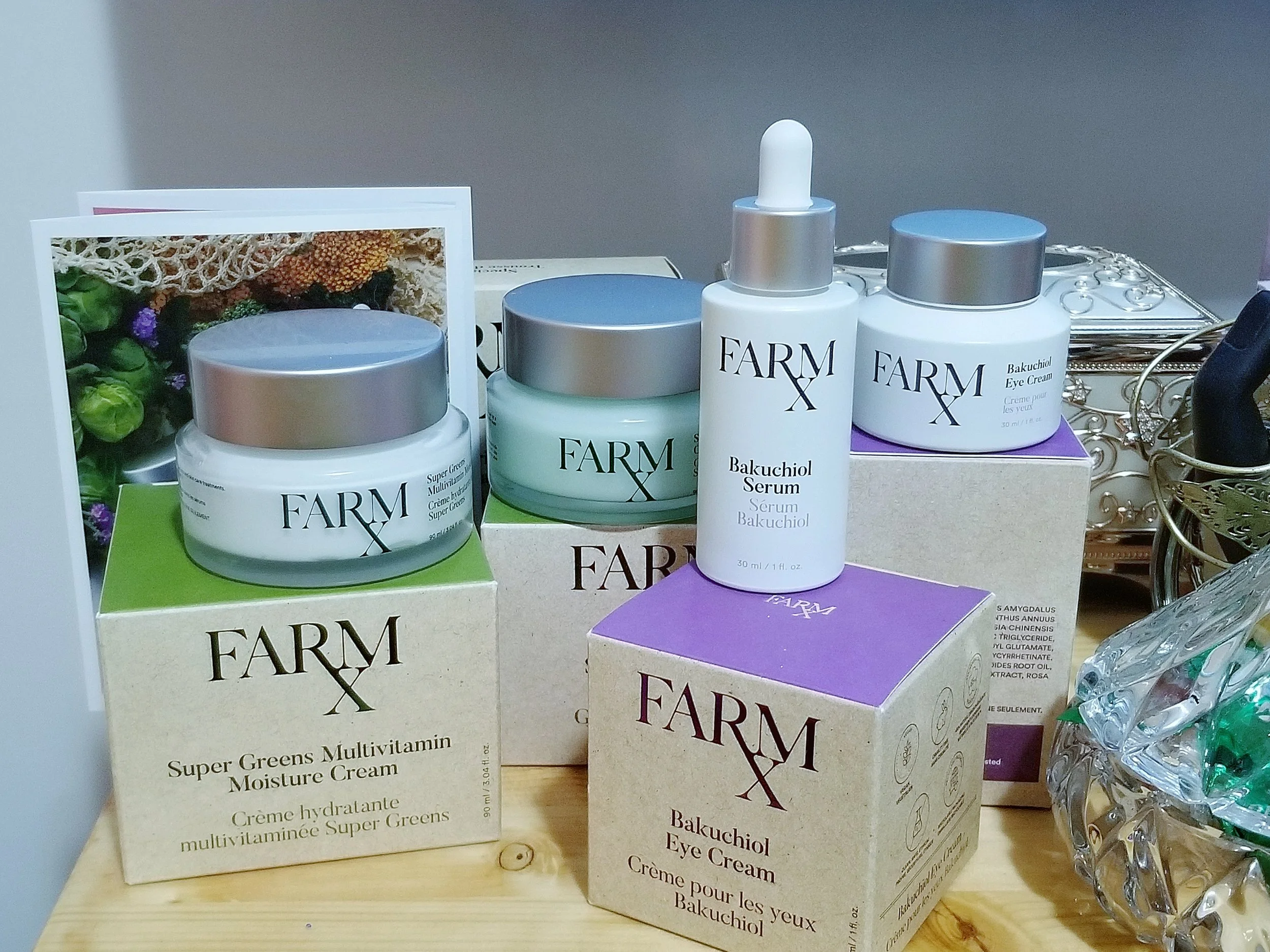 Green Eco-friendly Skincare Regimen