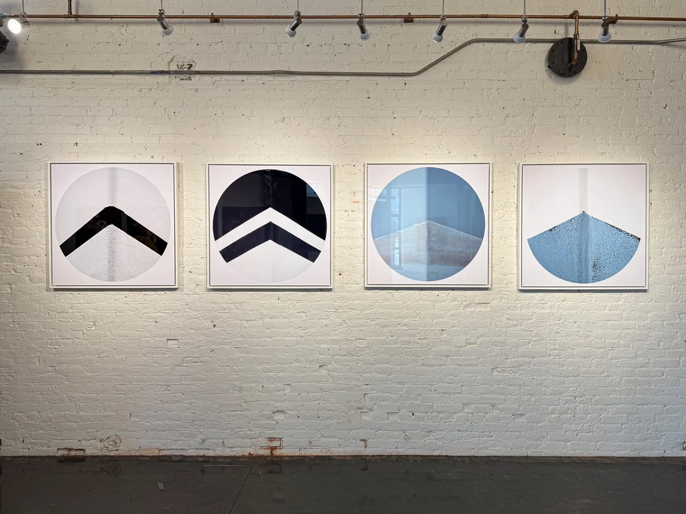 Jami Goldman “Porthole Series 11, 12, 13 &amp; 14,” 36x36” • Dye Sublimation on Aluminum