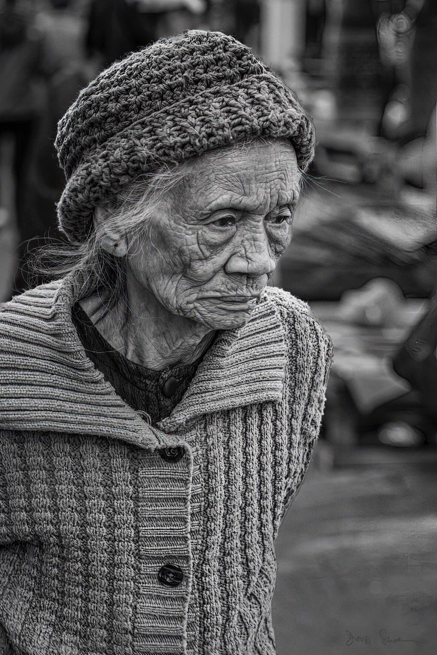 Lao Old Woman