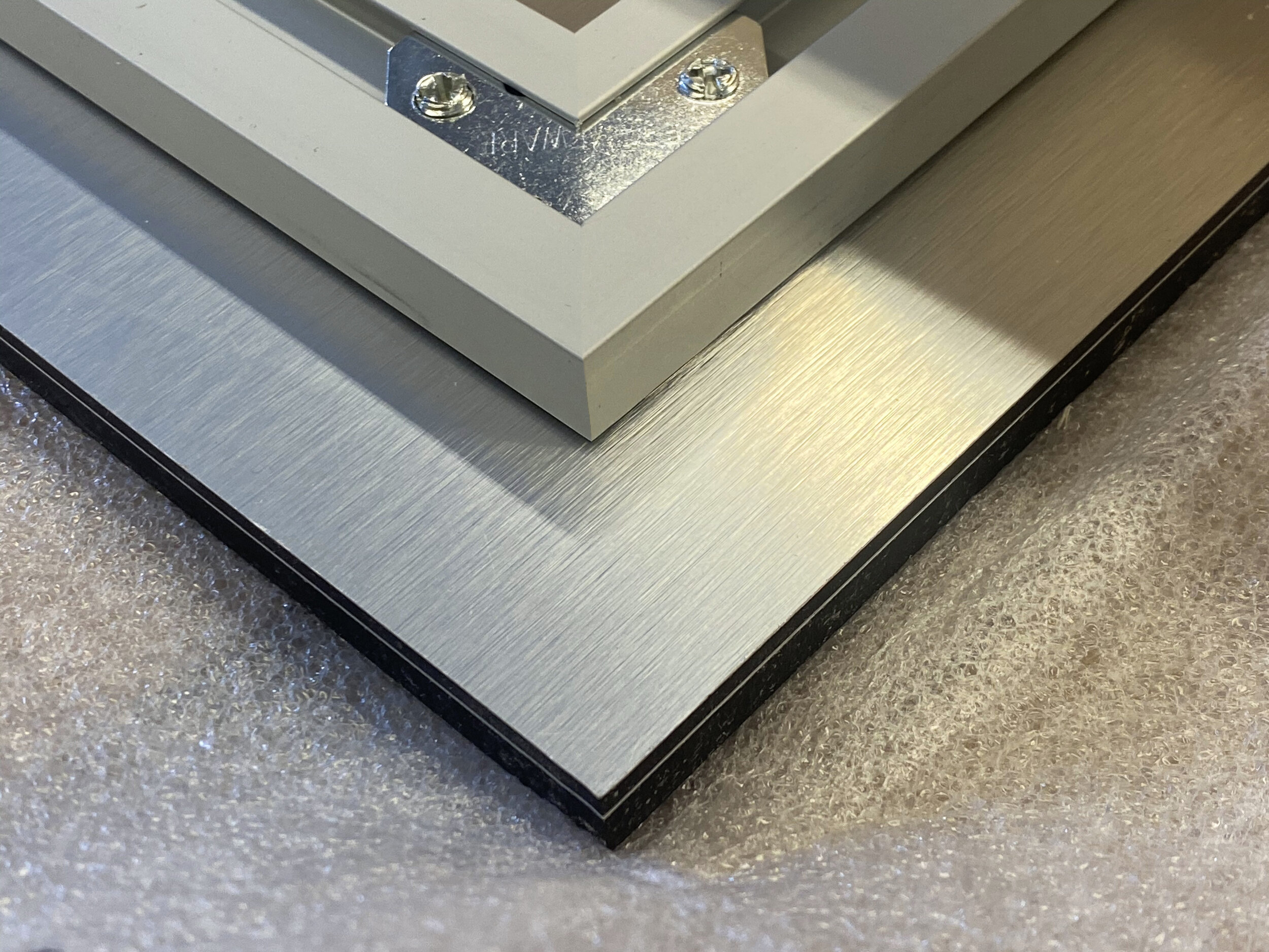 Acrylic Face Mount to Metal