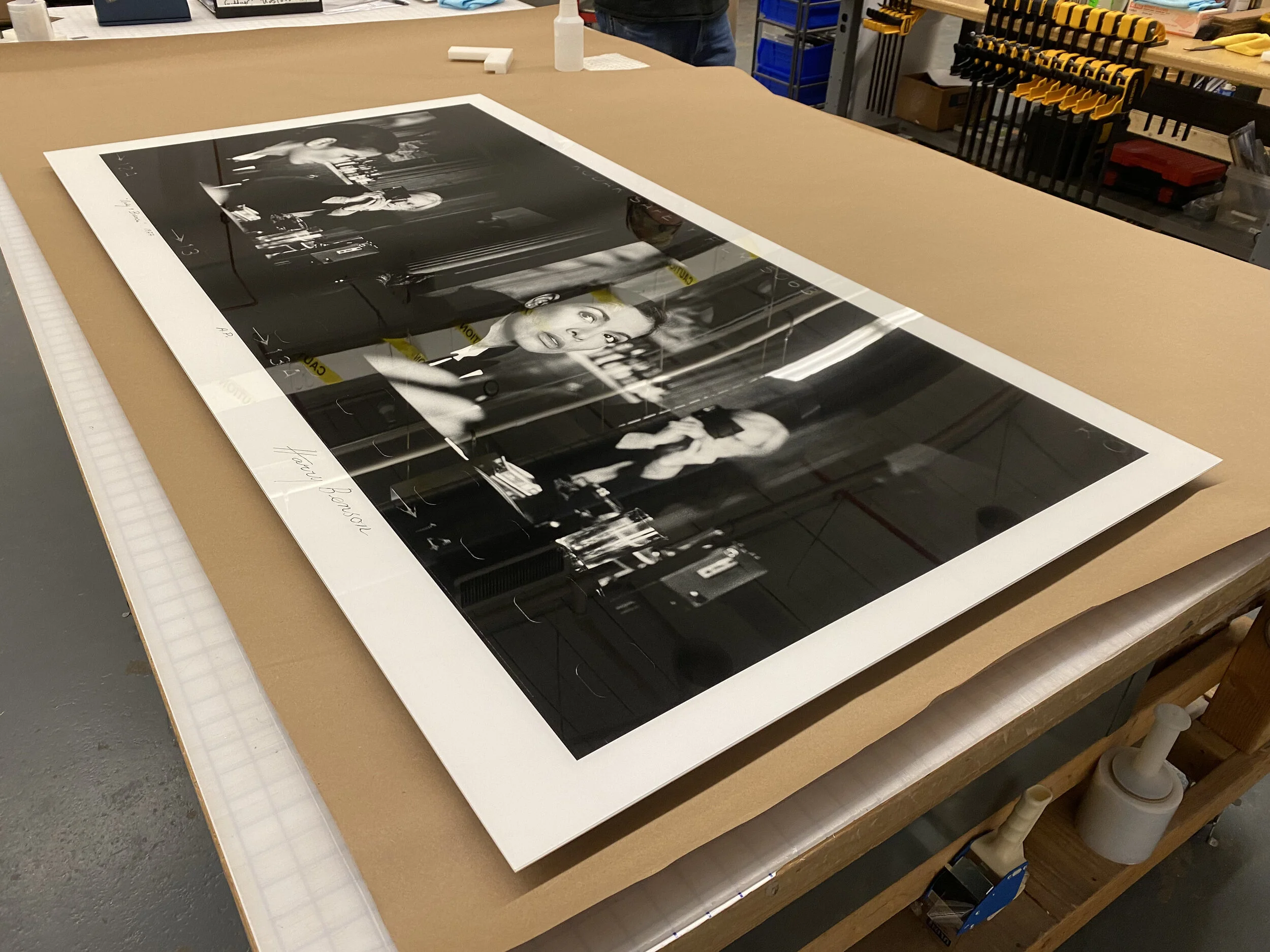 Harry Benson Acrylic Facemount