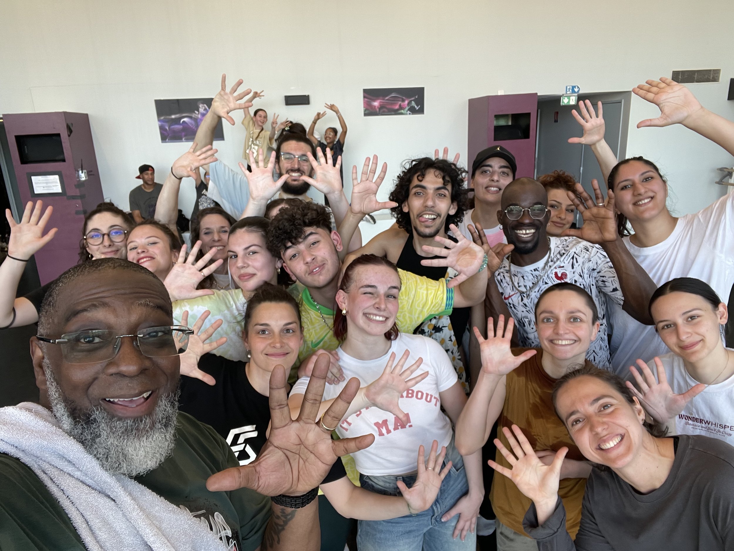 Last class after 5 weeks traveling and teaching