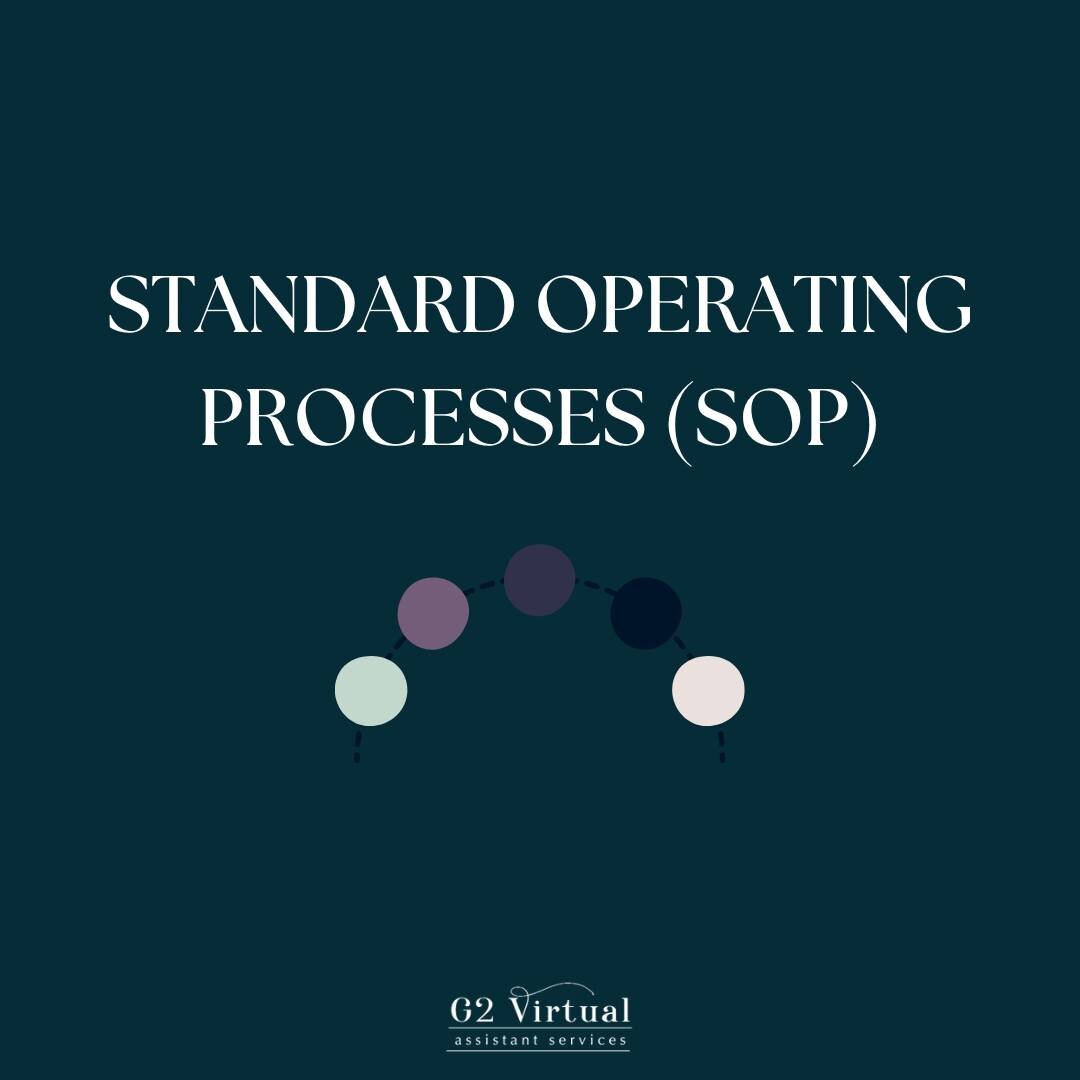 Standard Operating Processes are a must in my business. They are LIFE CHANGING!! 
Why?
They help you easily delegate tasks or get vacation coverage for my team by keeping these documents up-to-date for all my clients. It helps my team stay on the sam
