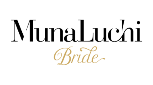 MunaLuchi Bride magazine logo recognizing IYHTV Designs as a featured publication.