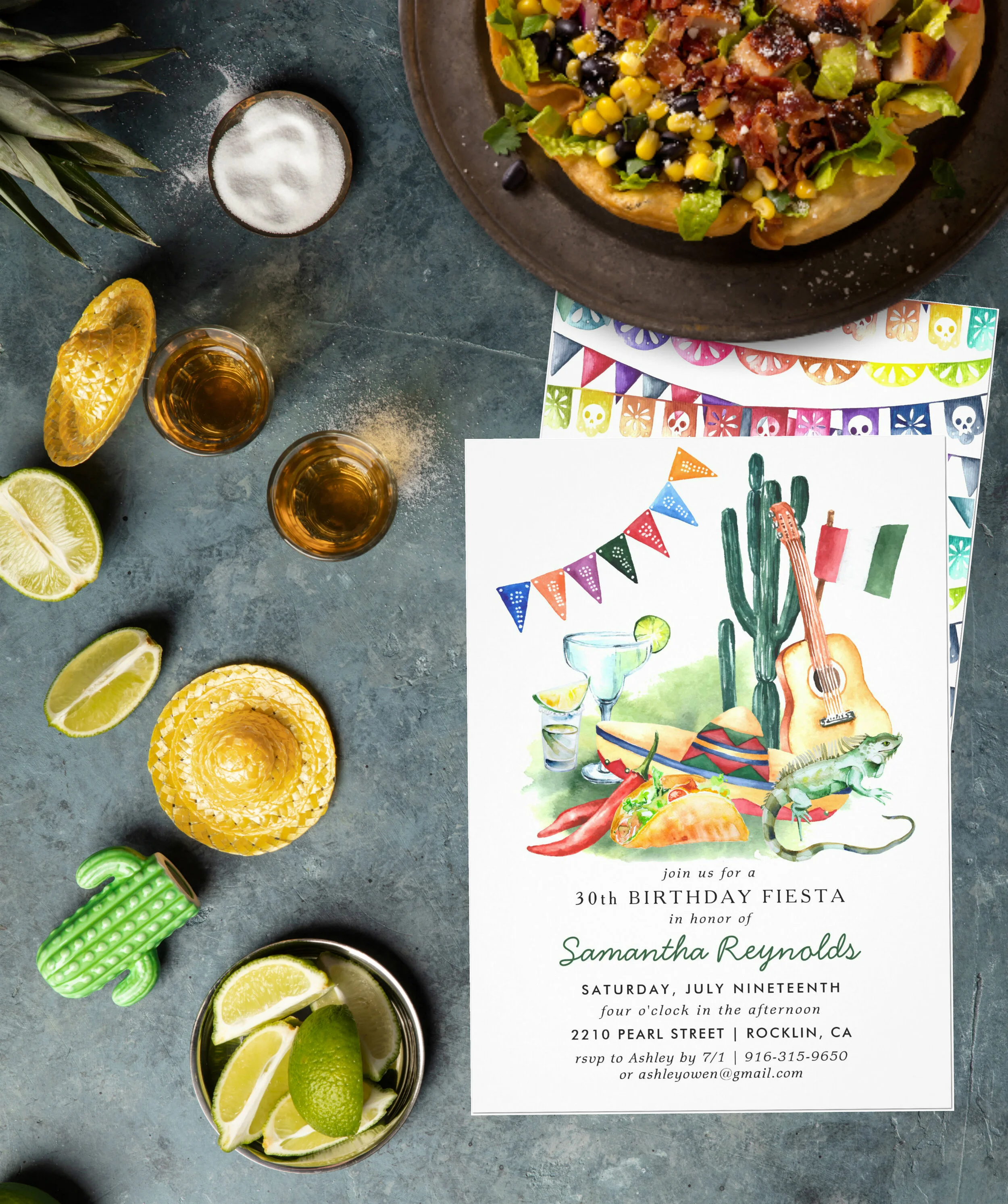 Tired of serving the same cupcakes, cookies, and pinwheels for your parties? Try throwing a fiesta themed party and serve tacos instead! Such a festive and fun way to throw a party. Besides, who doesn’t love tacos?! This party theme works for any ag…