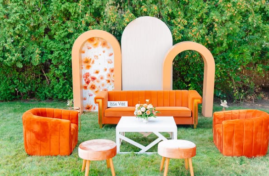 Monica's Peach-Themed Bridal Shower