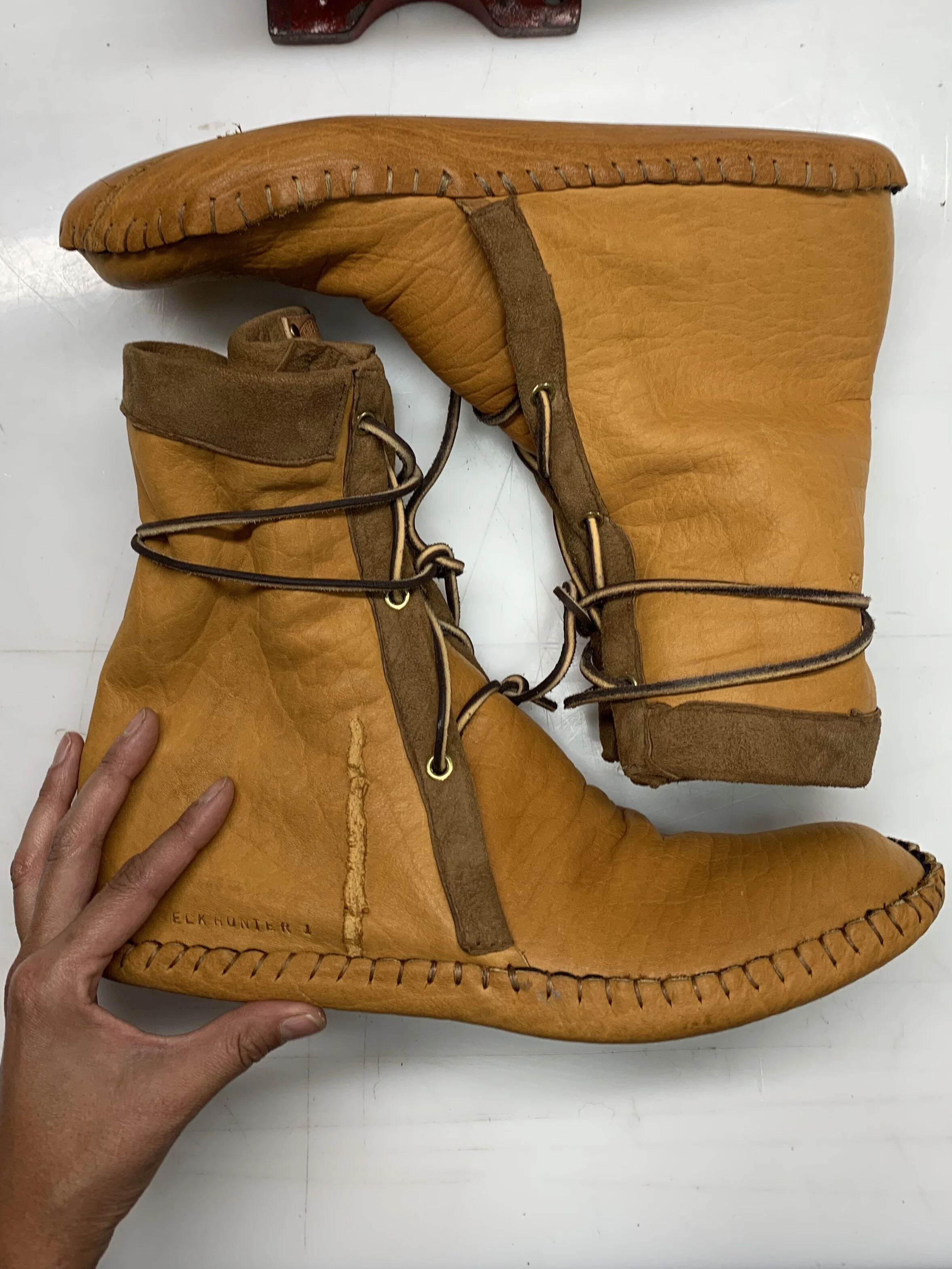 Huntergatherer Moccasins — WHITE BEAR MOCCASINS