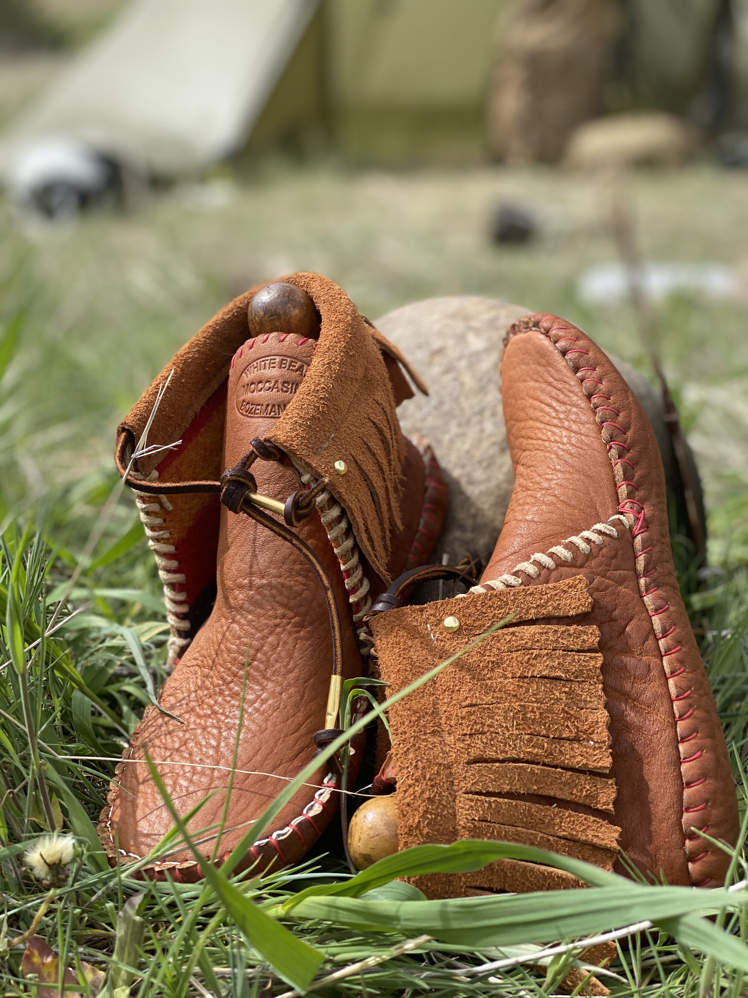 Moccasin Makers Shauna White Bear Moccasins Handmade Native