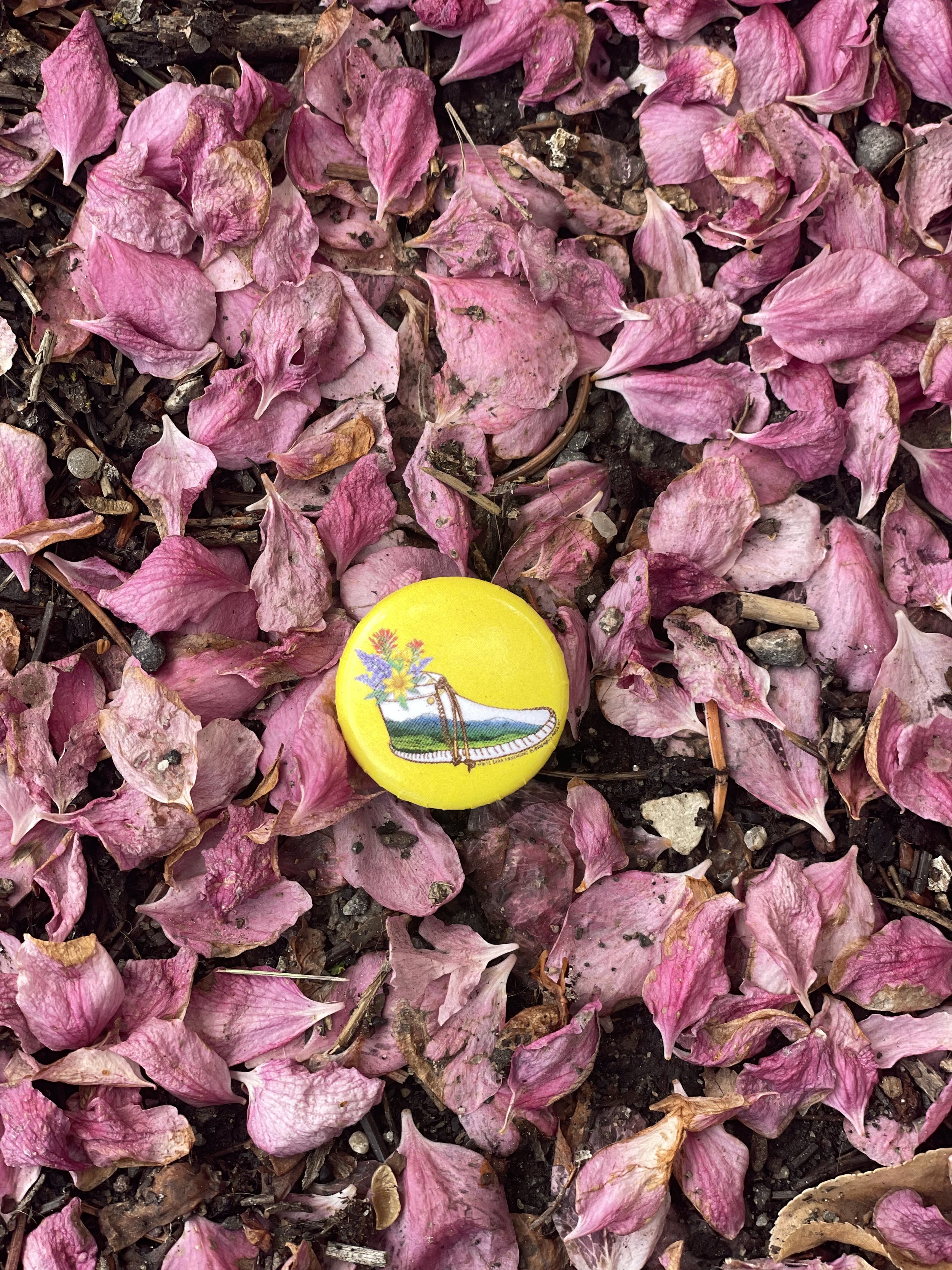 White Bear Moccasins Pin