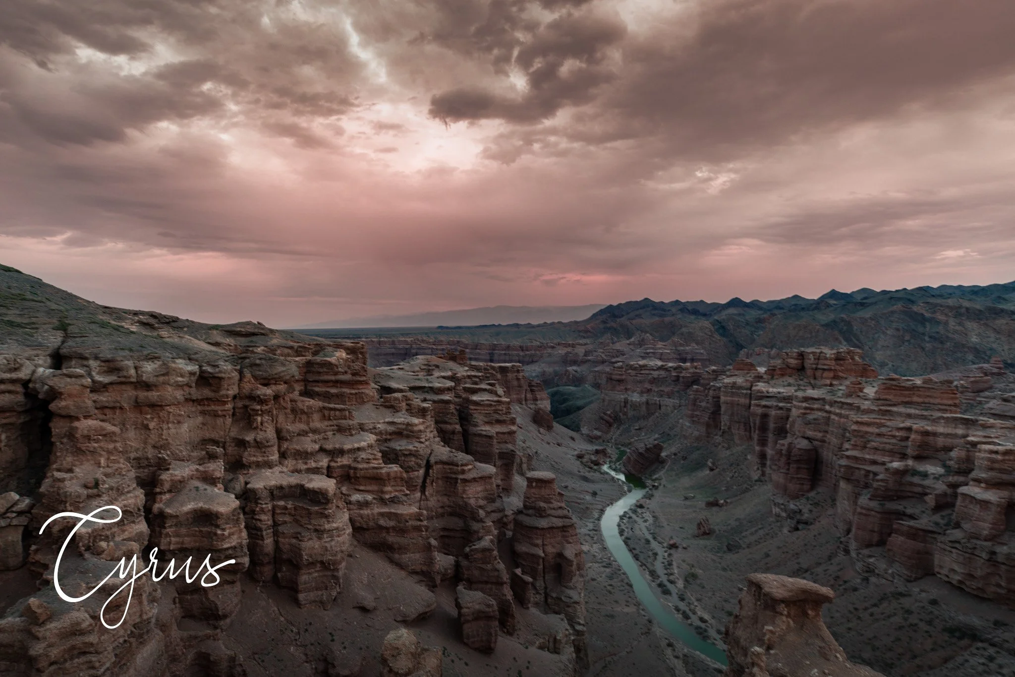 The Echoing Chasm - Kegen, Kazakhstan