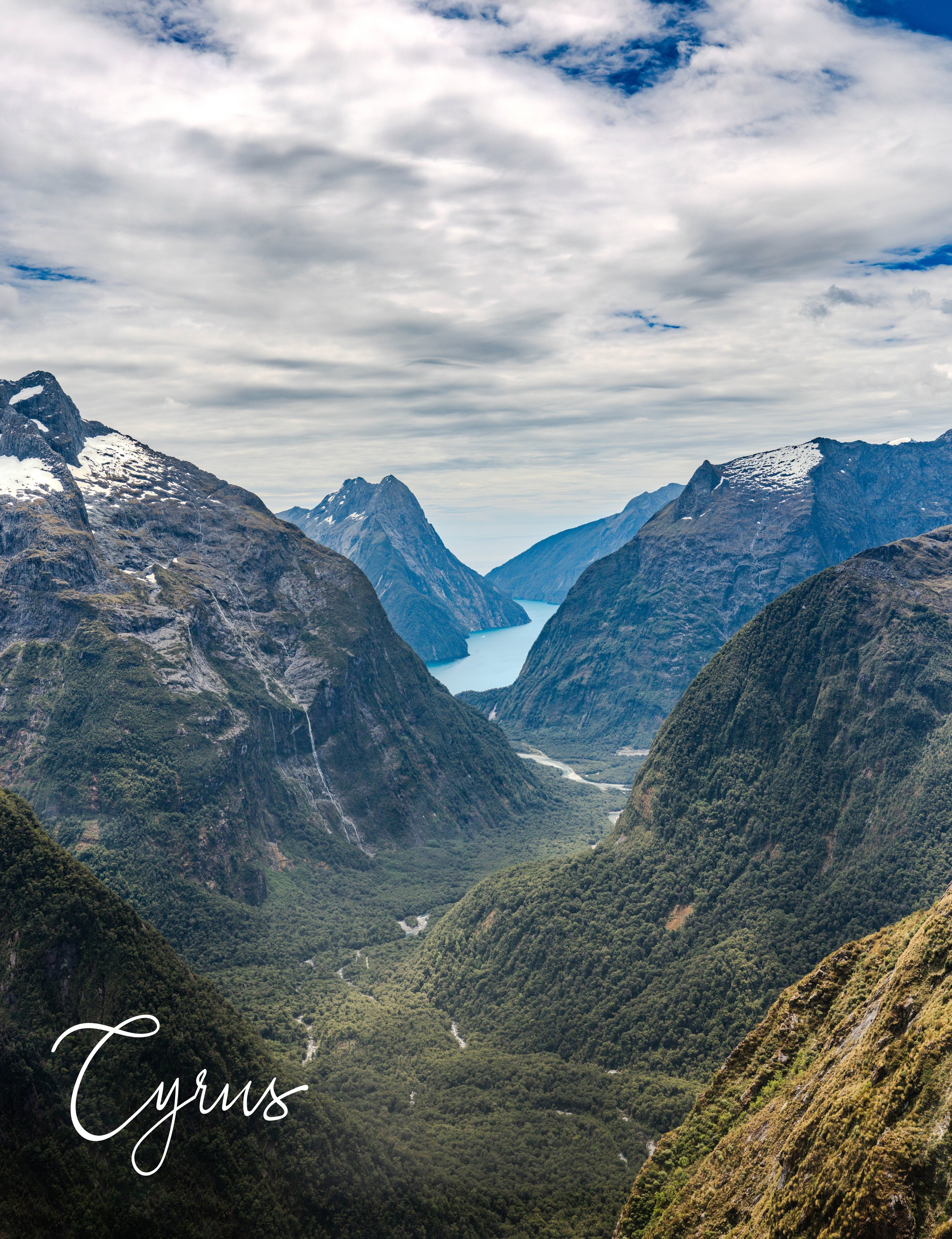 The Long Valley
Fiordland, New Zealand