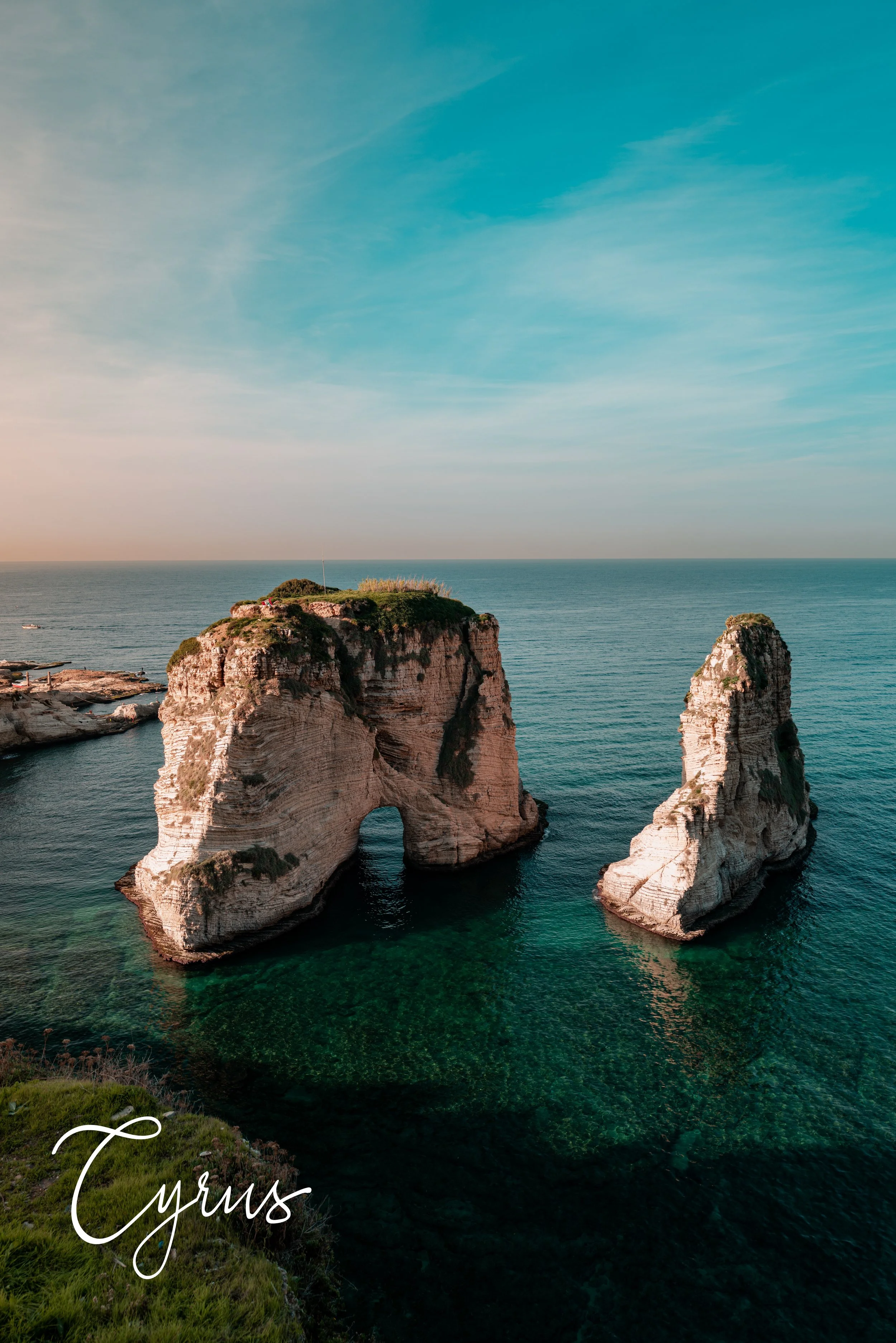 Pigeon Rocks
Beirut, Lebanon
